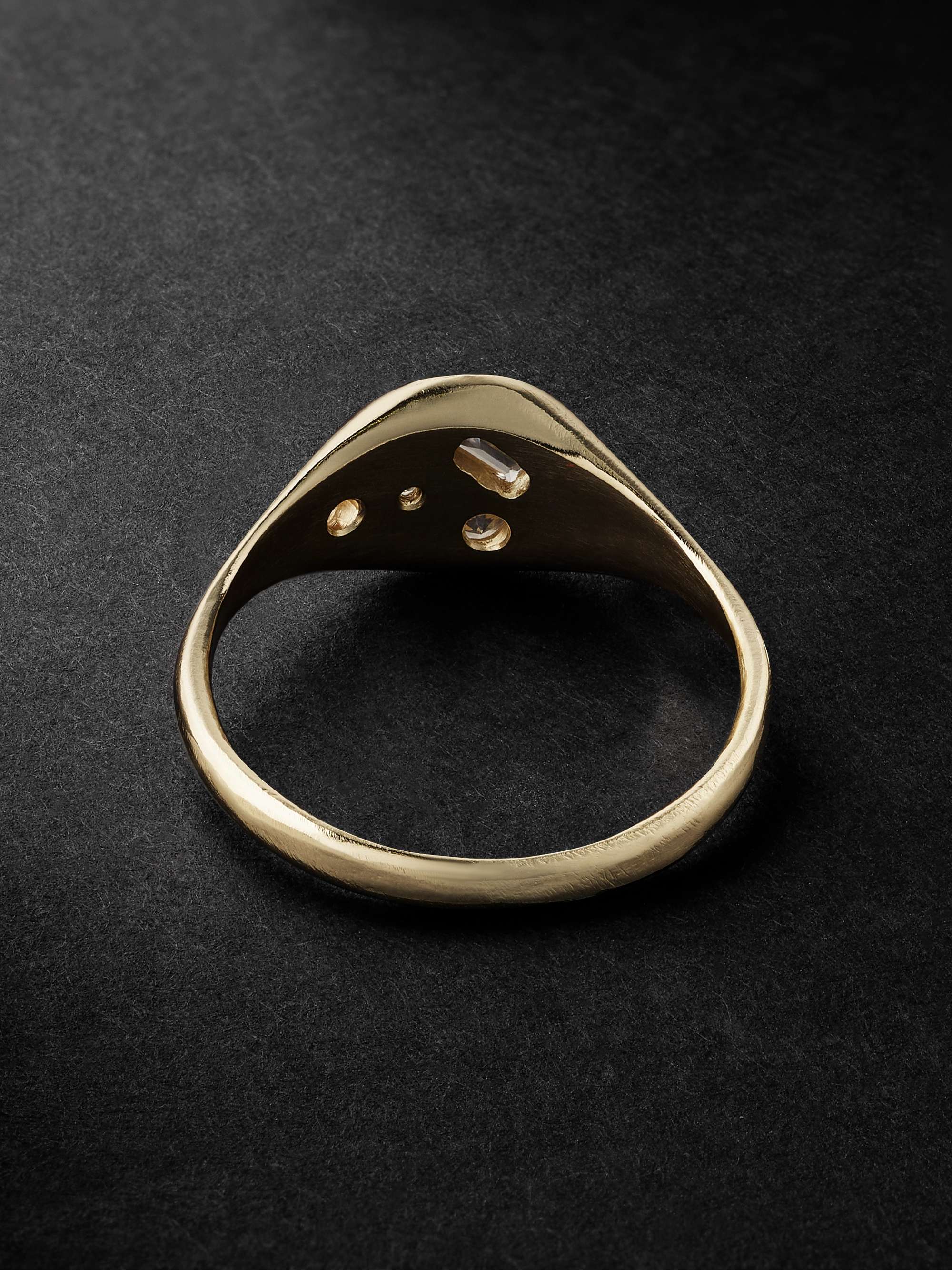 SEB BROWN Prince Gold Sapphire Ring