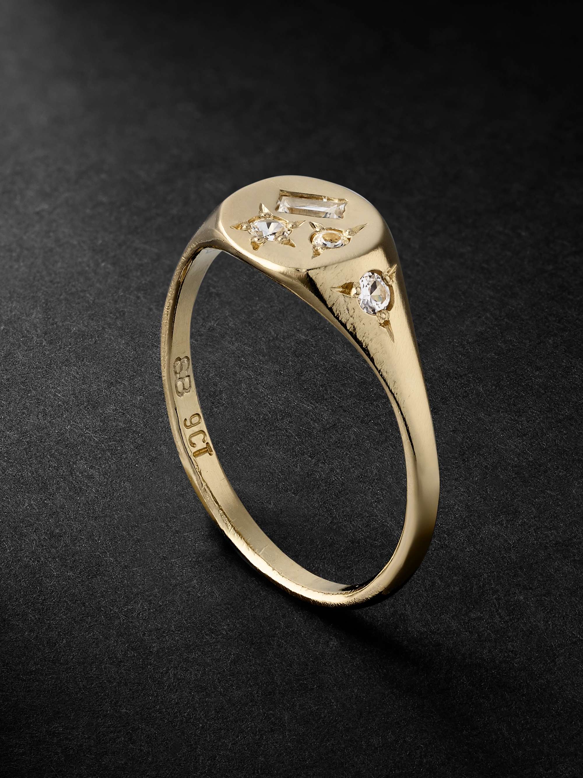 SEB BROWN Prince Gold Sapphire Ring