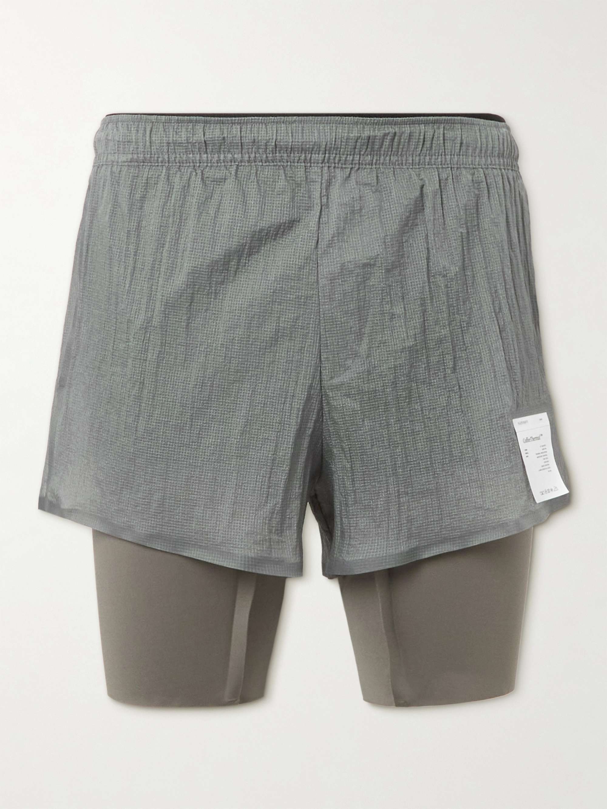 SATISFY Layered CoffeeThermal and Justice Shorts