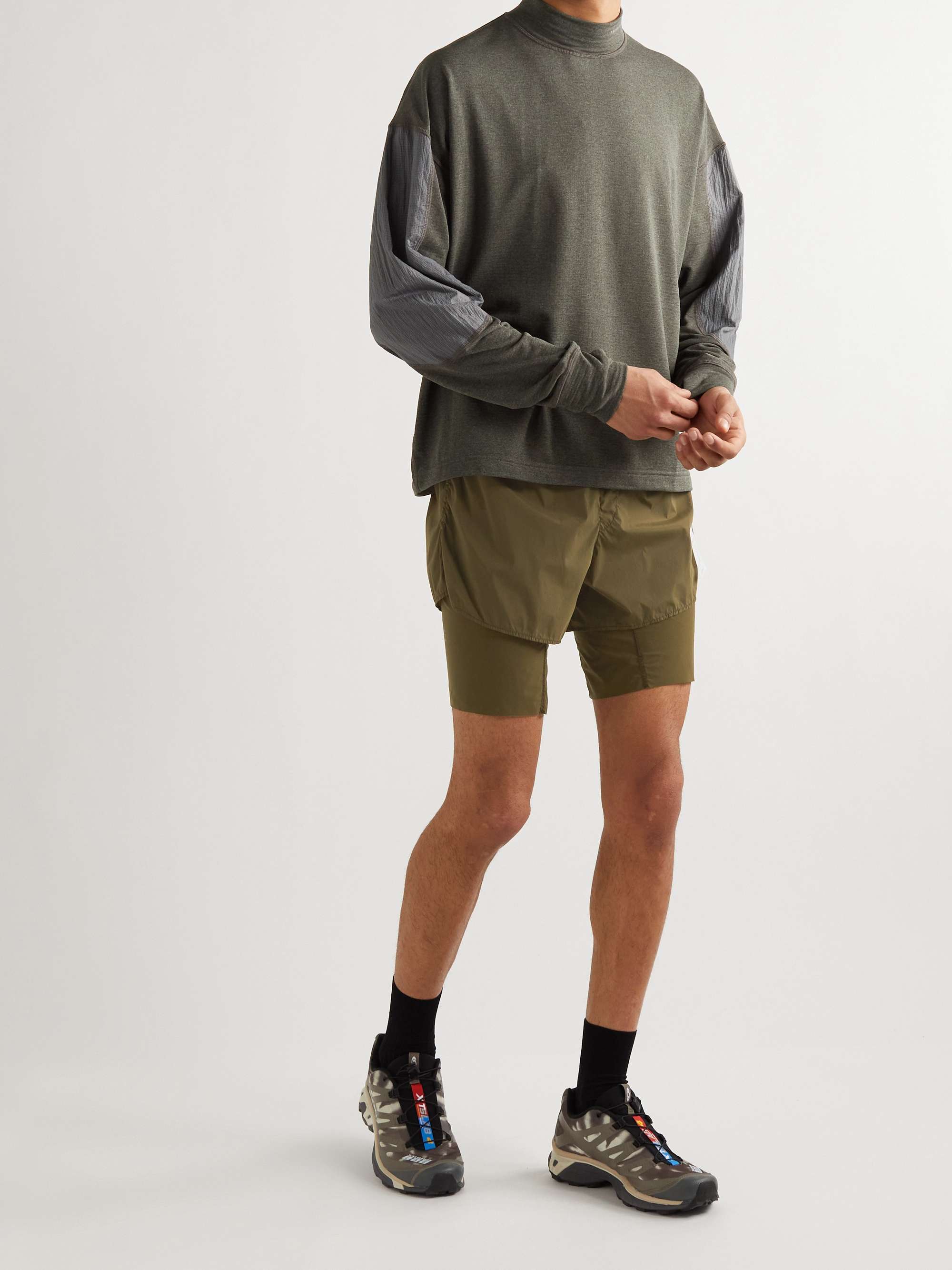 SATISFY Layered TechSilk and Justice Shorts