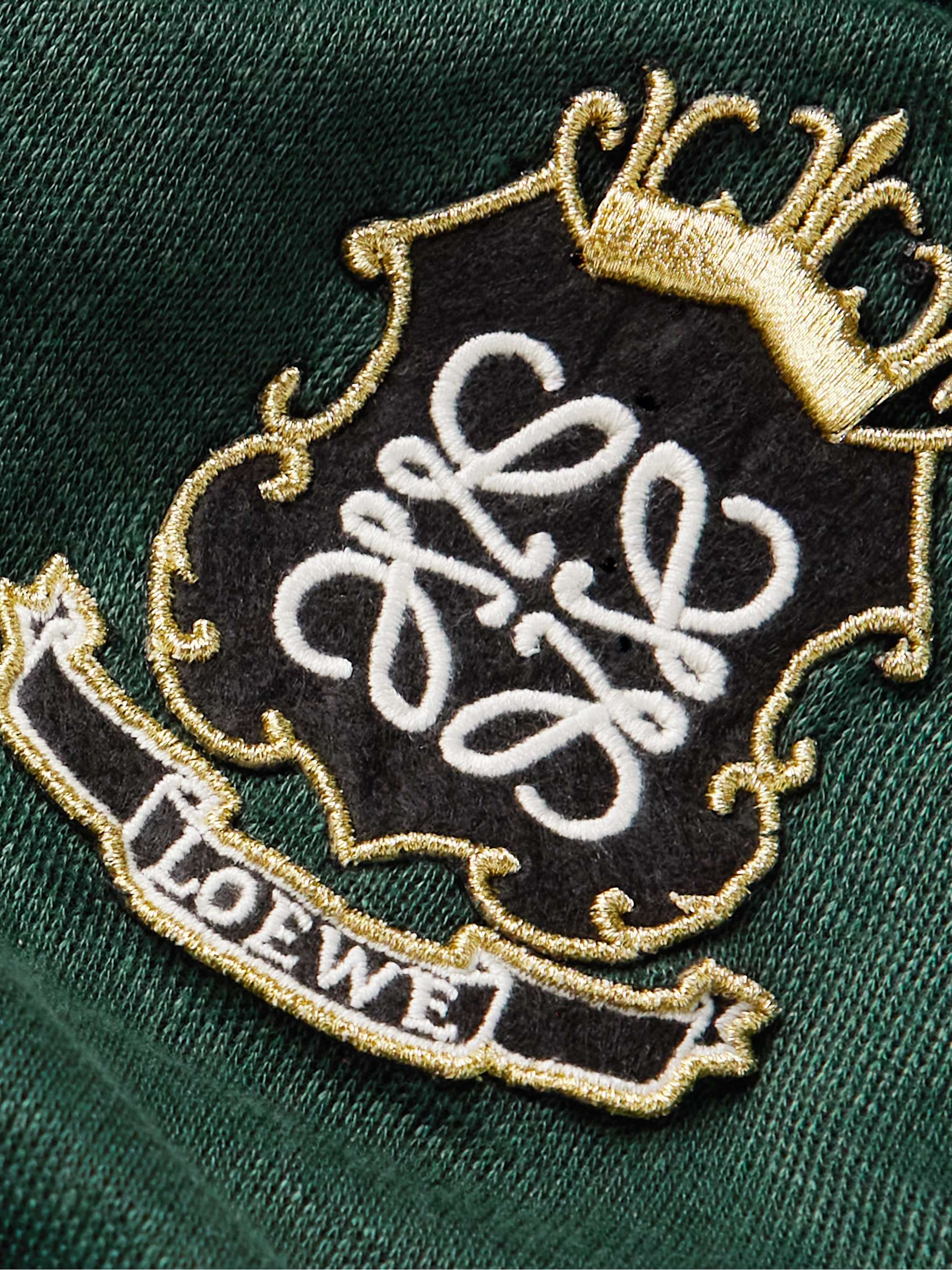 LOEWE Logo-Appliquéd Jersey T-Shirt