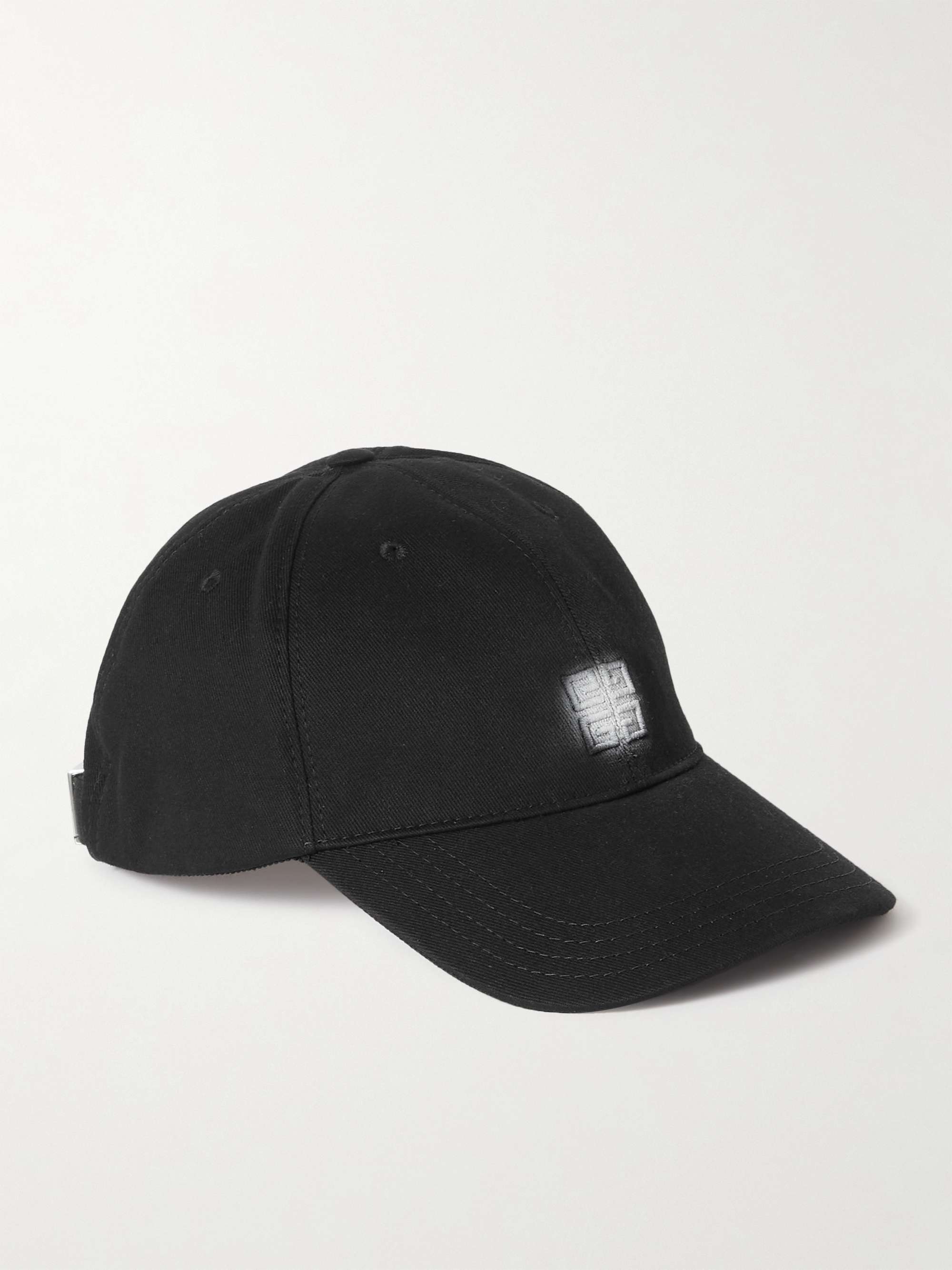 GIVENCHY Logo-Embroidered Cotton-Blend Twill Baseball Cap