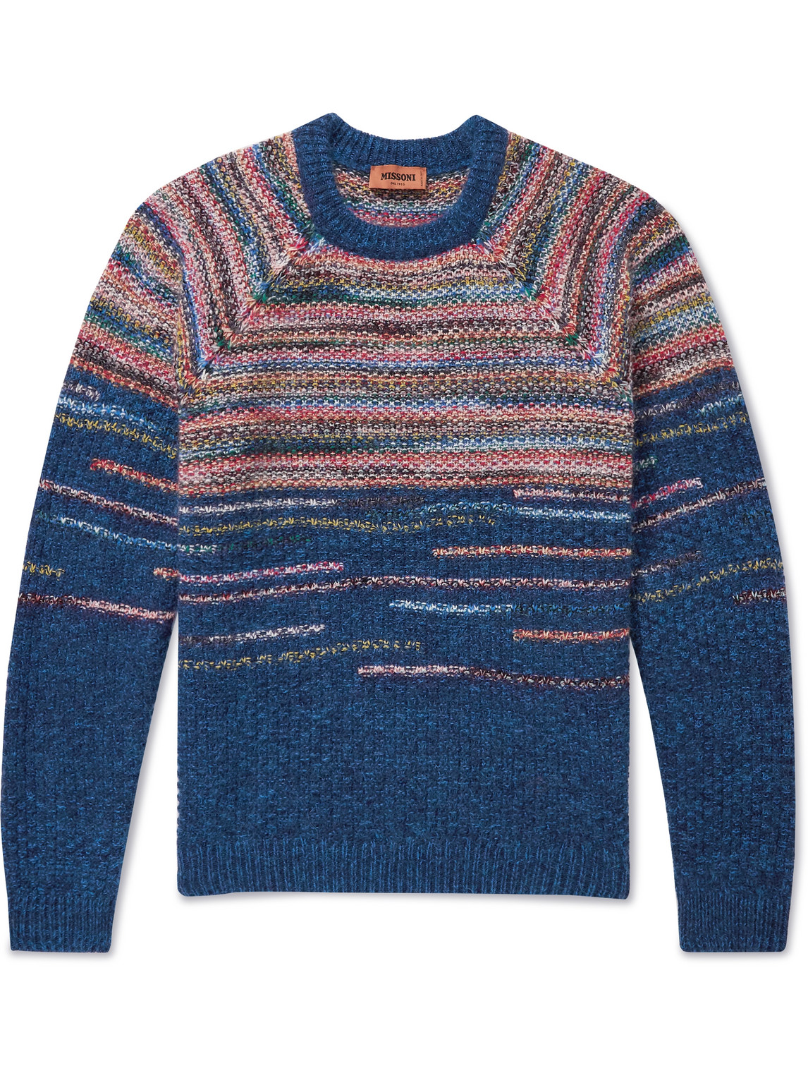 Space-Dyed Wool-Blend Sweater