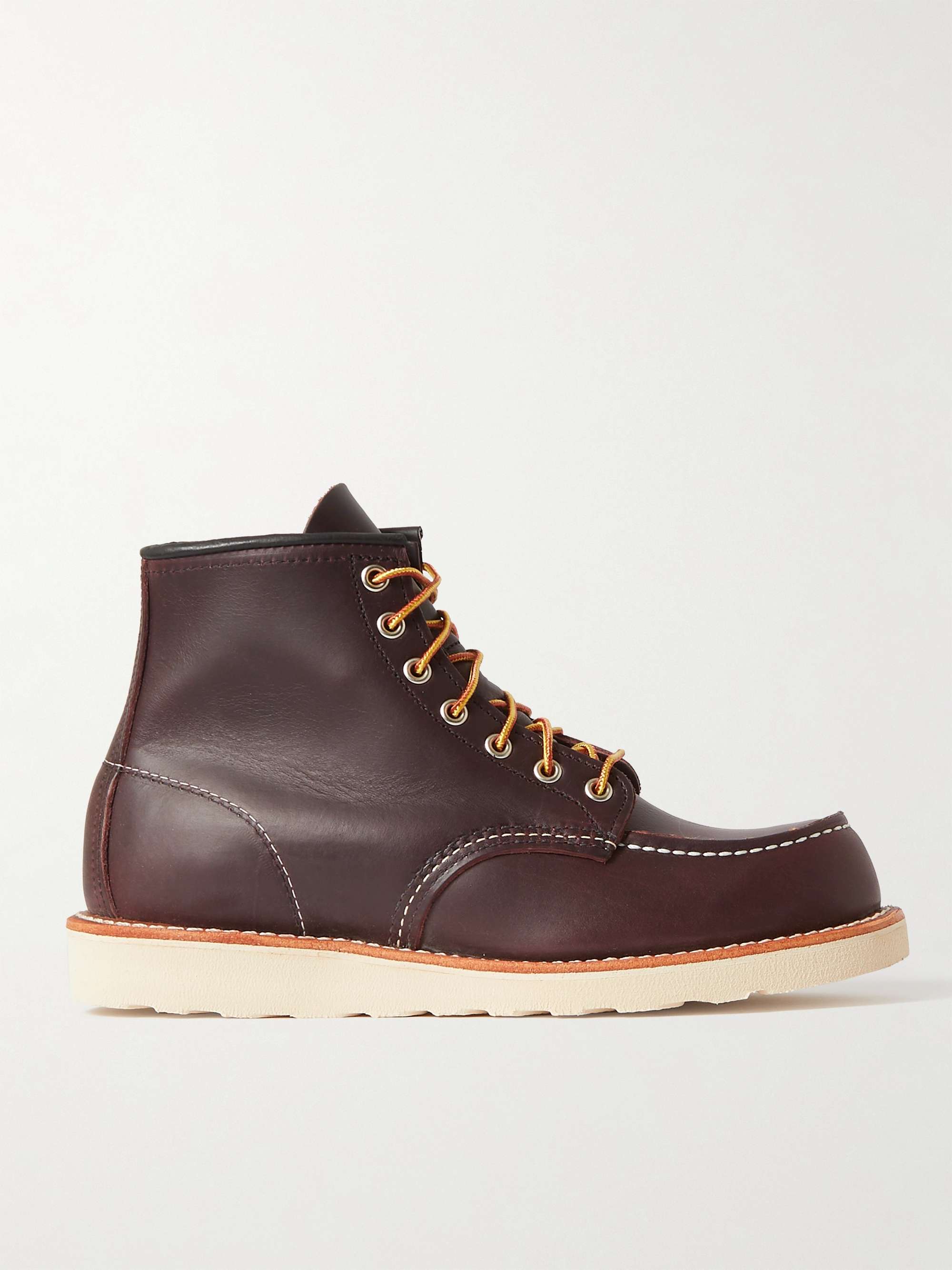 RED WING SHOES Classic Moc Leather Boots