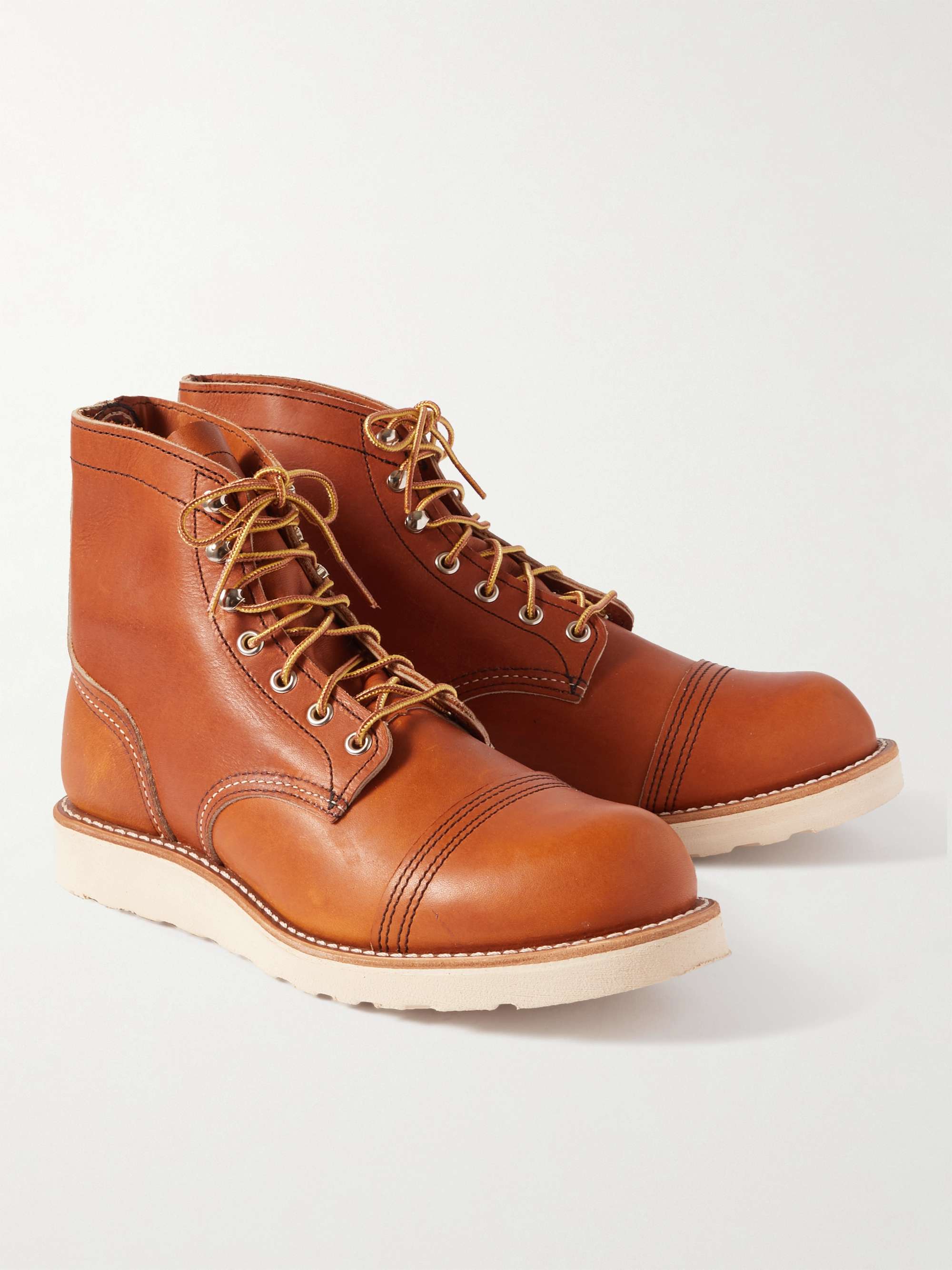 RED WING SHOES Iron Ranger Leather Boots