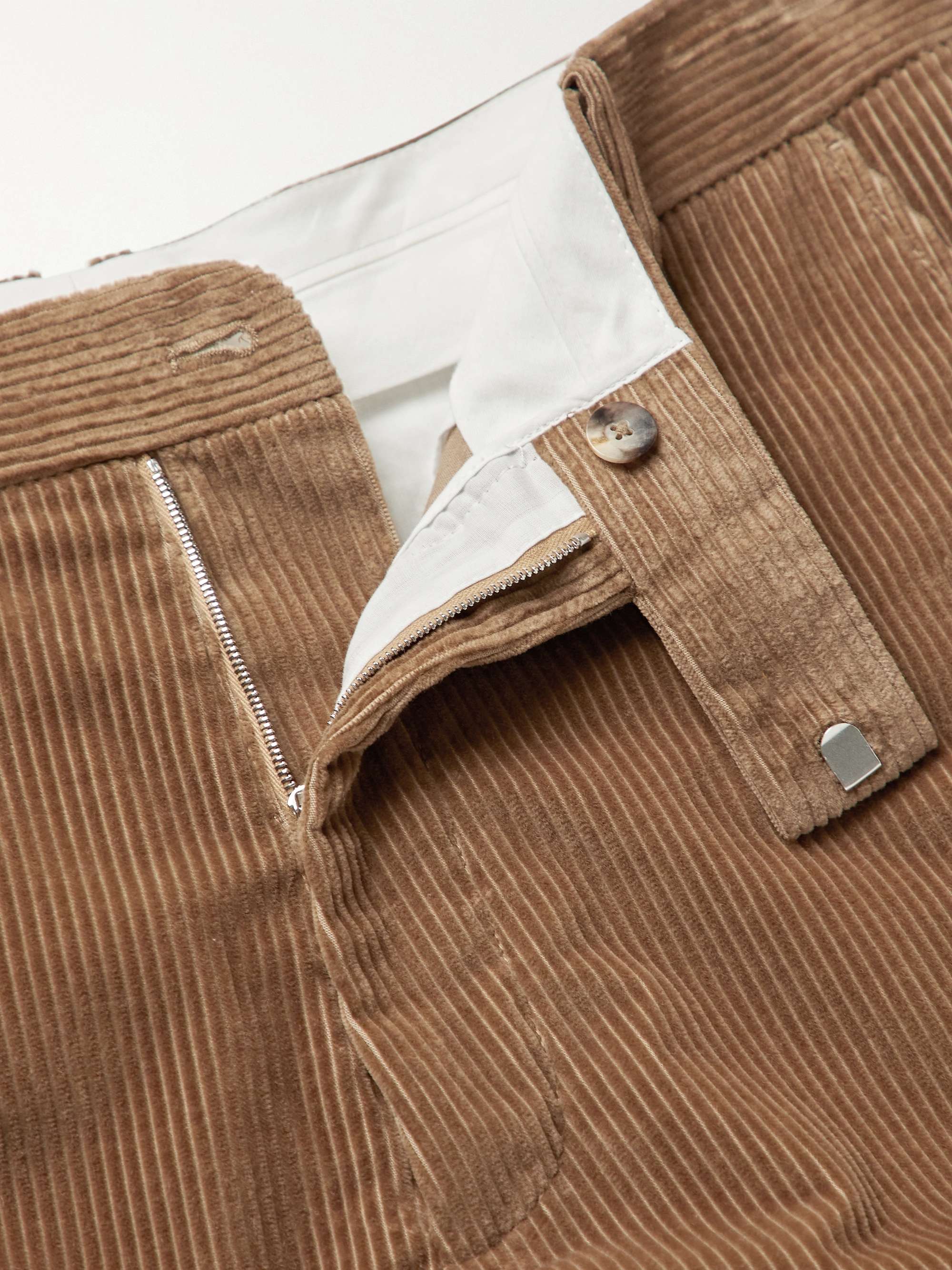 THE ROW Elijah Cotton-Blend Corduroy Trousers