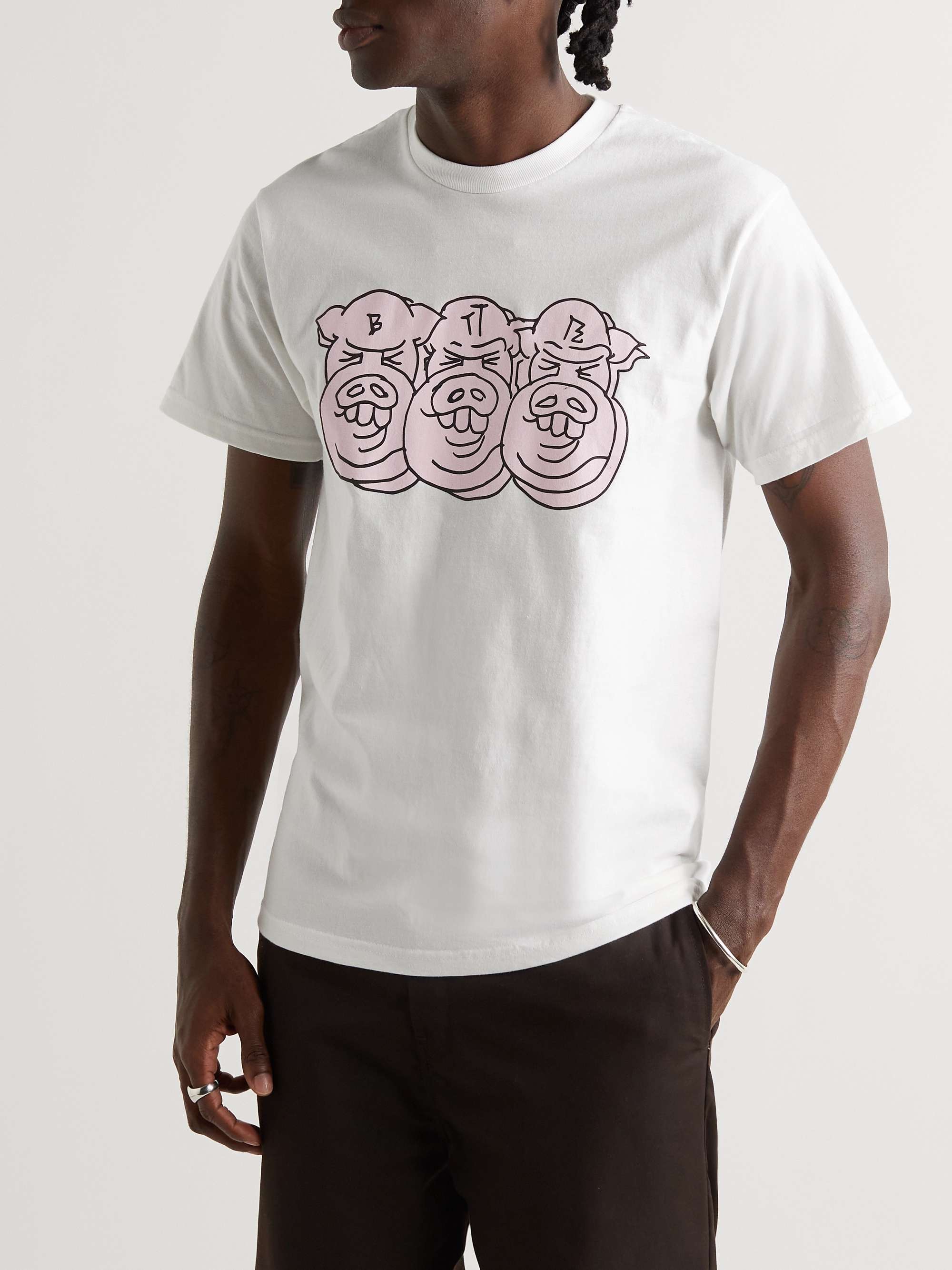 BETTER GIFT SHOP + JAFAR Printed Cotton-Jersey T-Shirt