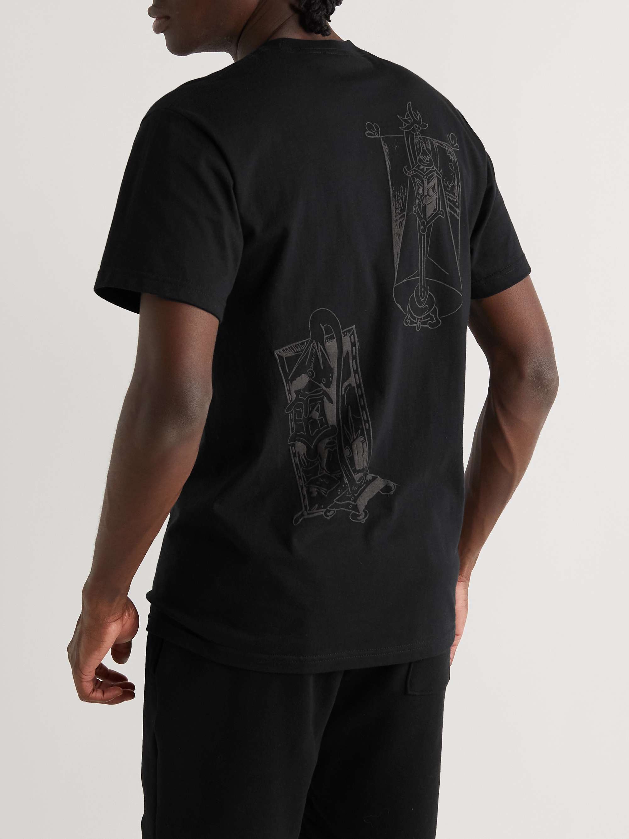 BETTER GIFT SHOP + Chris Lux Logo-Print Cotton Jersey T-shirt