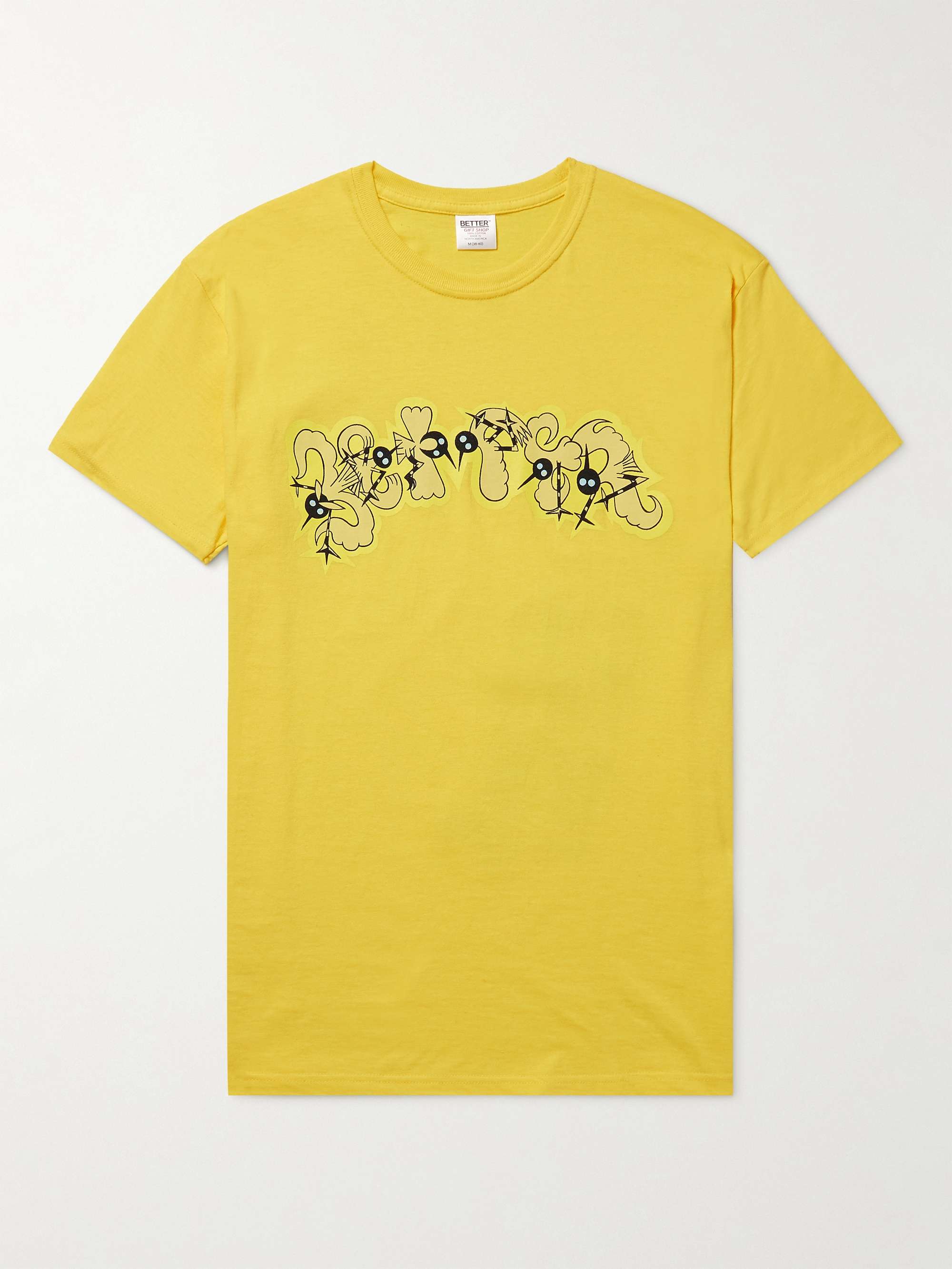 BETTER GIFT SHOP + Chris Lux Logo-Print Cotton Jersey T-Shirt