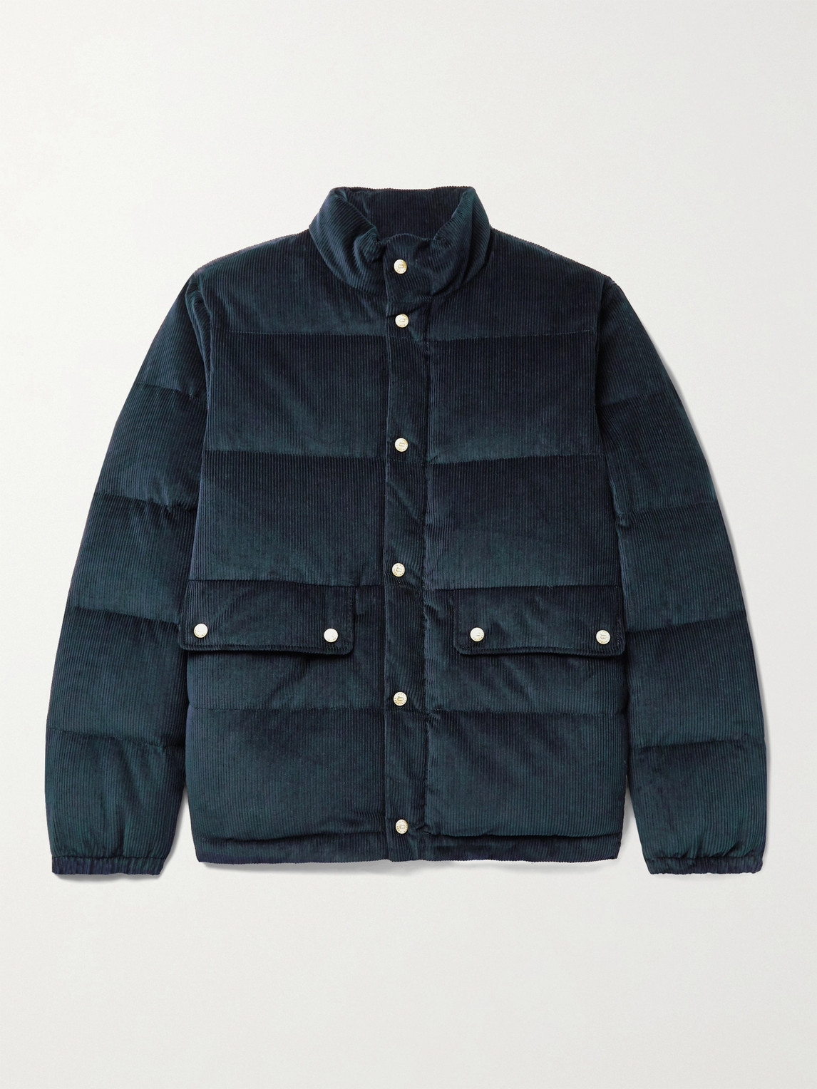 Aimé Leon Dore Woolrich Quilted Cotton-corduroy Padded Jacket In Blue ...
