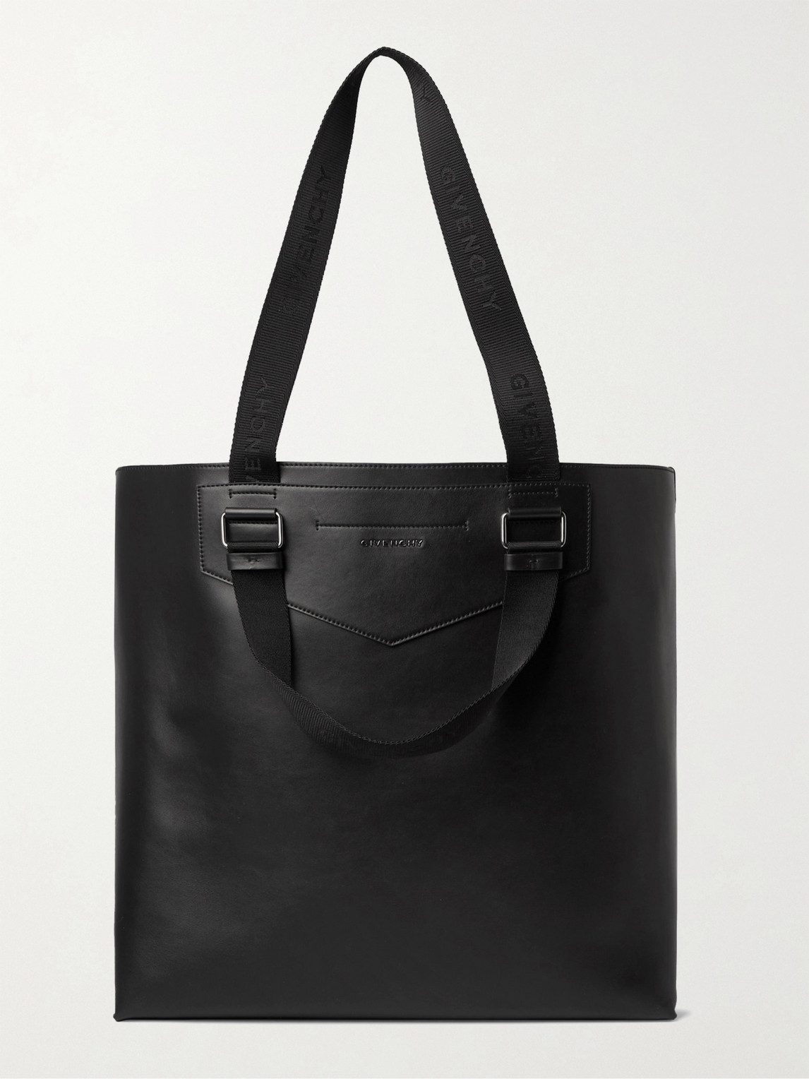 Givenchy Antigona Leather Tote Bag In Black