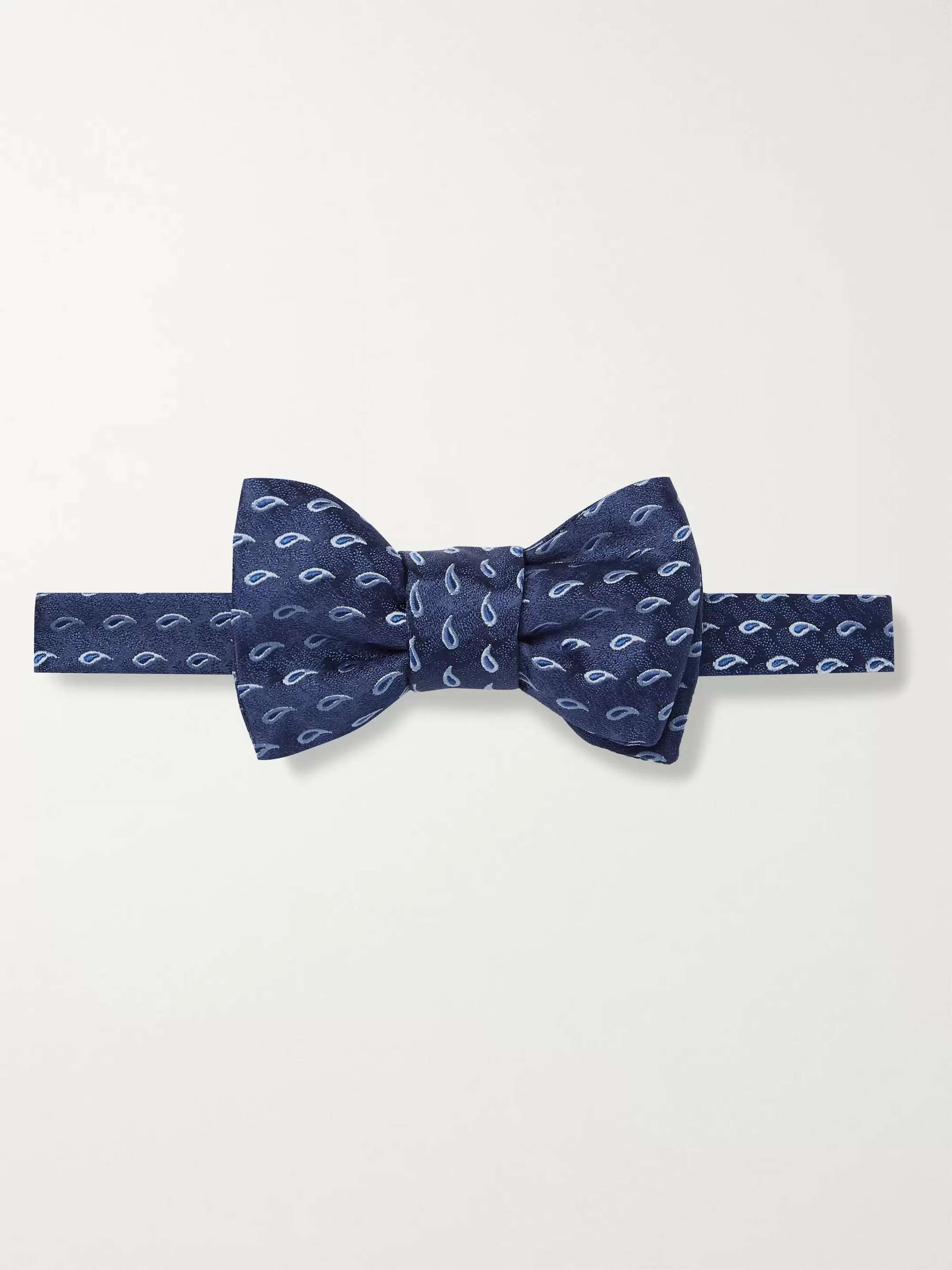 CHARVET Pre-Tied Silk-Jacquard Bow Tie