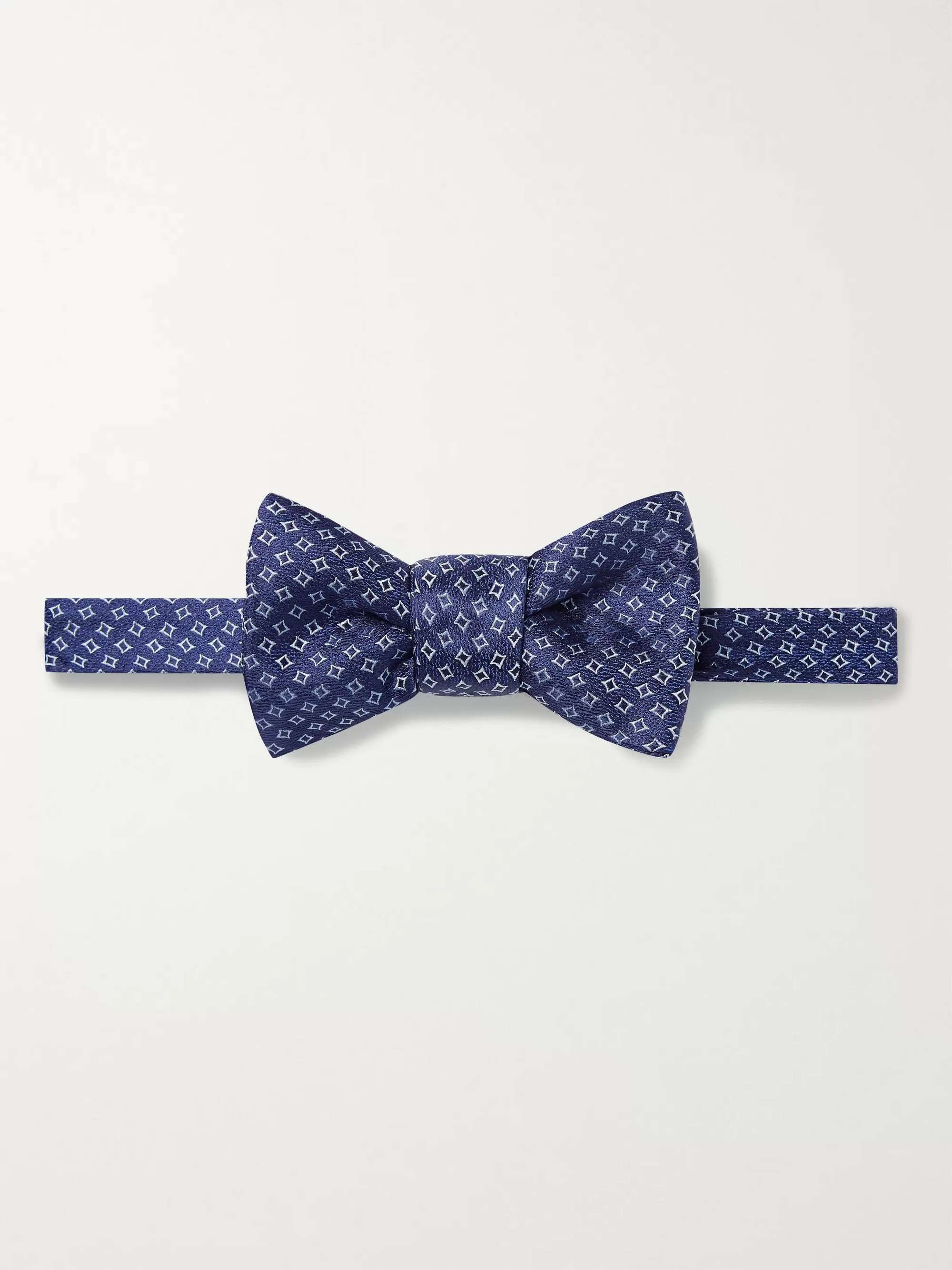 CHARVET Pre-Tied Silk-Jacquard Bow Tie