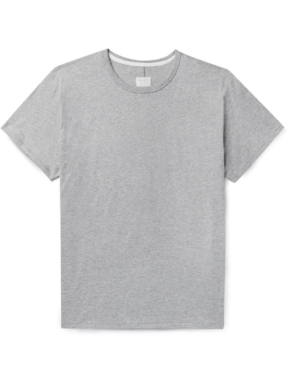 Mélange Organic Cotton-Jersey T-Shirt
