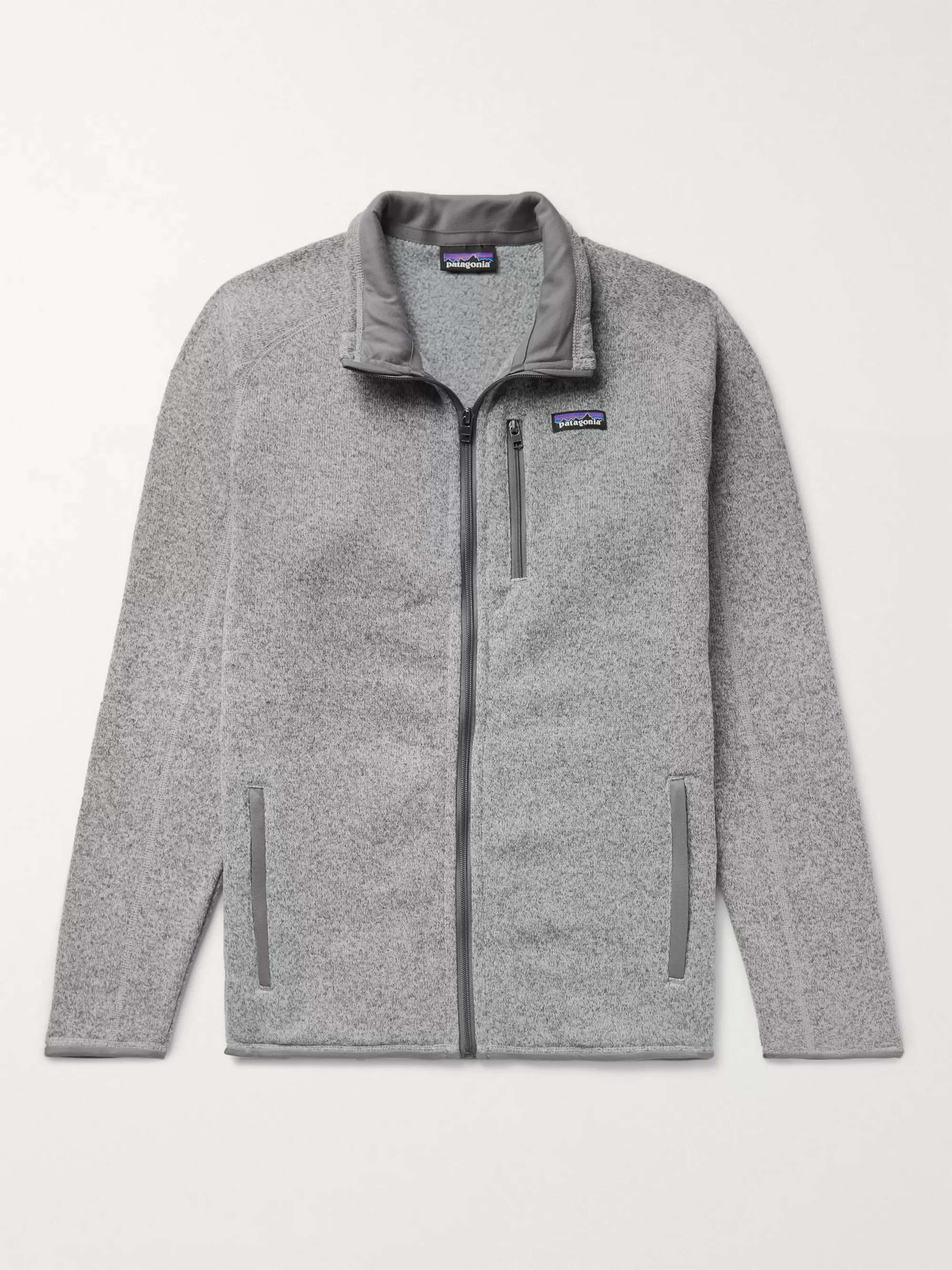 PATAGONIA Better Sweater Mélange Fleece-Back Knitted Jacket