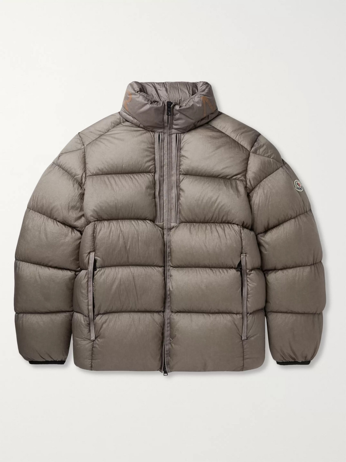 MONCLER CEVENNE GARMENT-DYED QUILTED SHELL DOWN JACKET