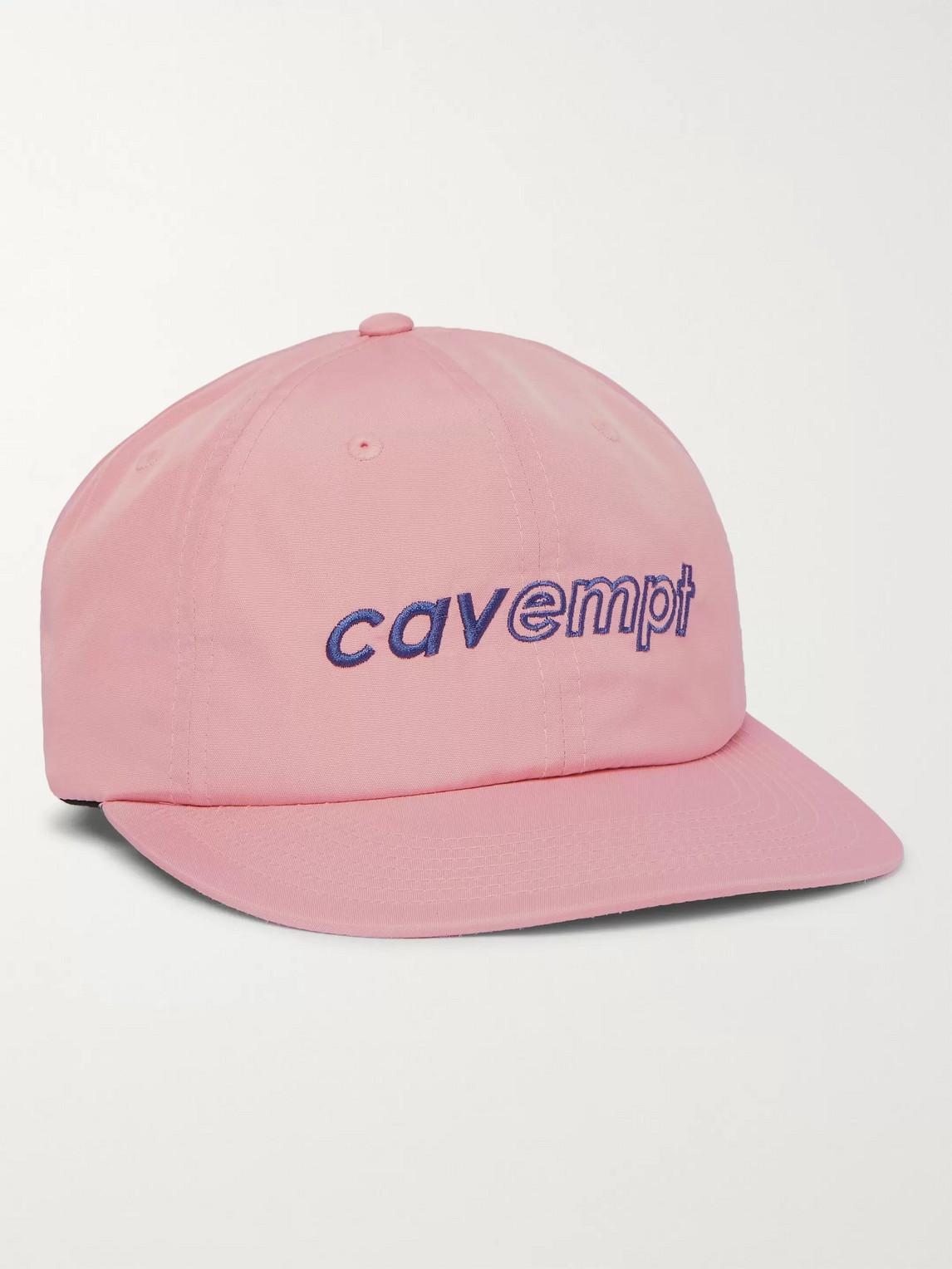 Cav Empt Logo-embroidered Shell Baseball Cap In Pink