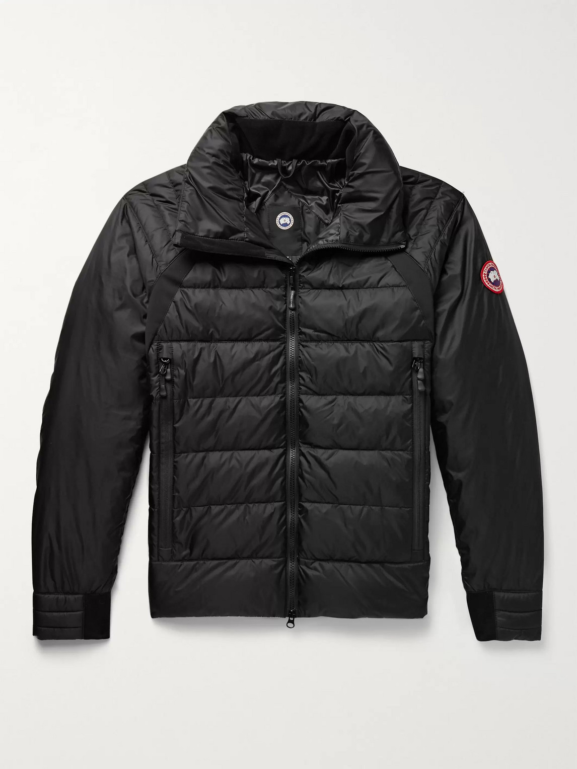 Canada Goose Men's Updated Hybridge Base Quilted Down Jacket In Black