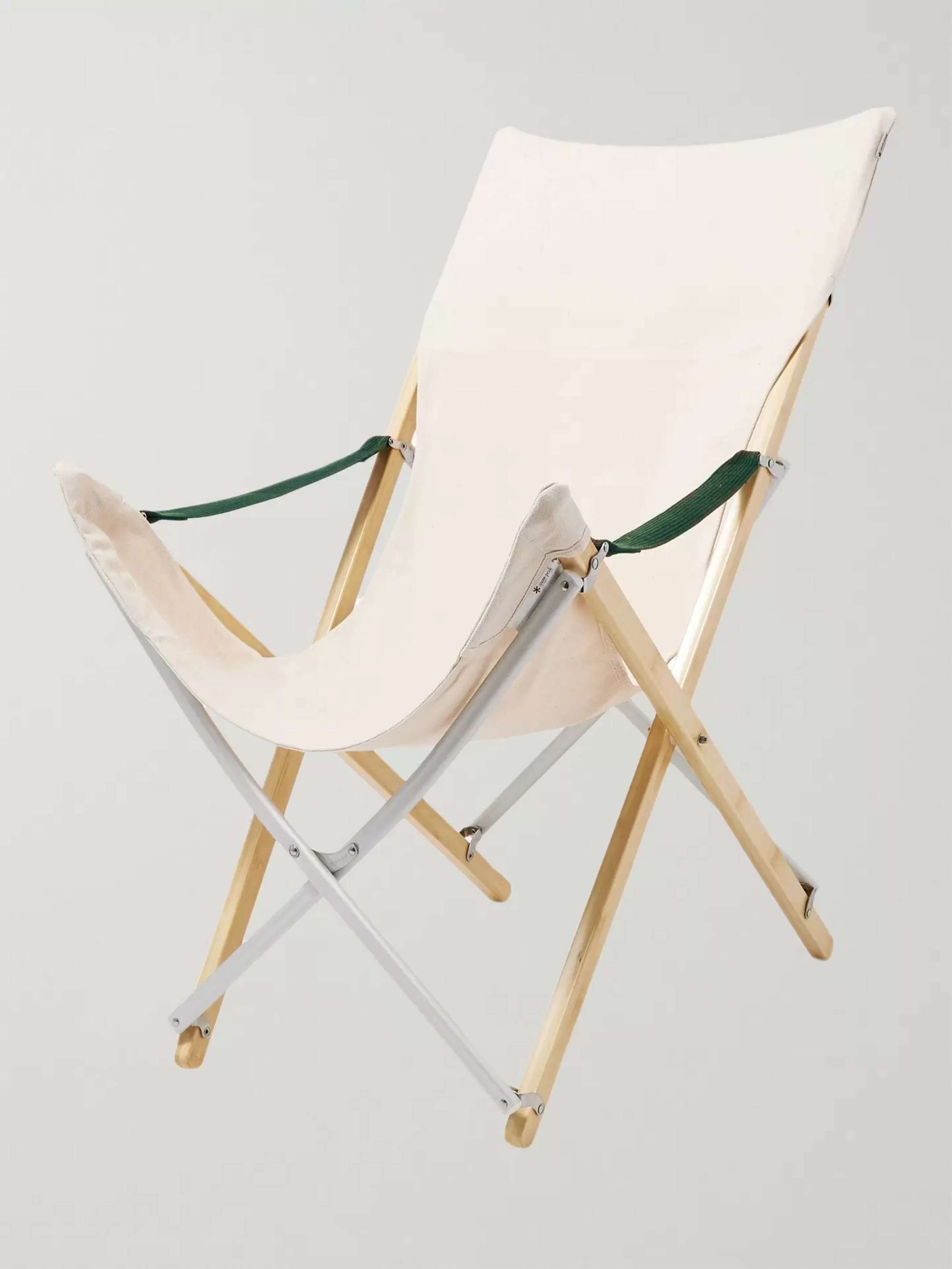 SNOW PEAK Take! Bamboo and Canvas Chair