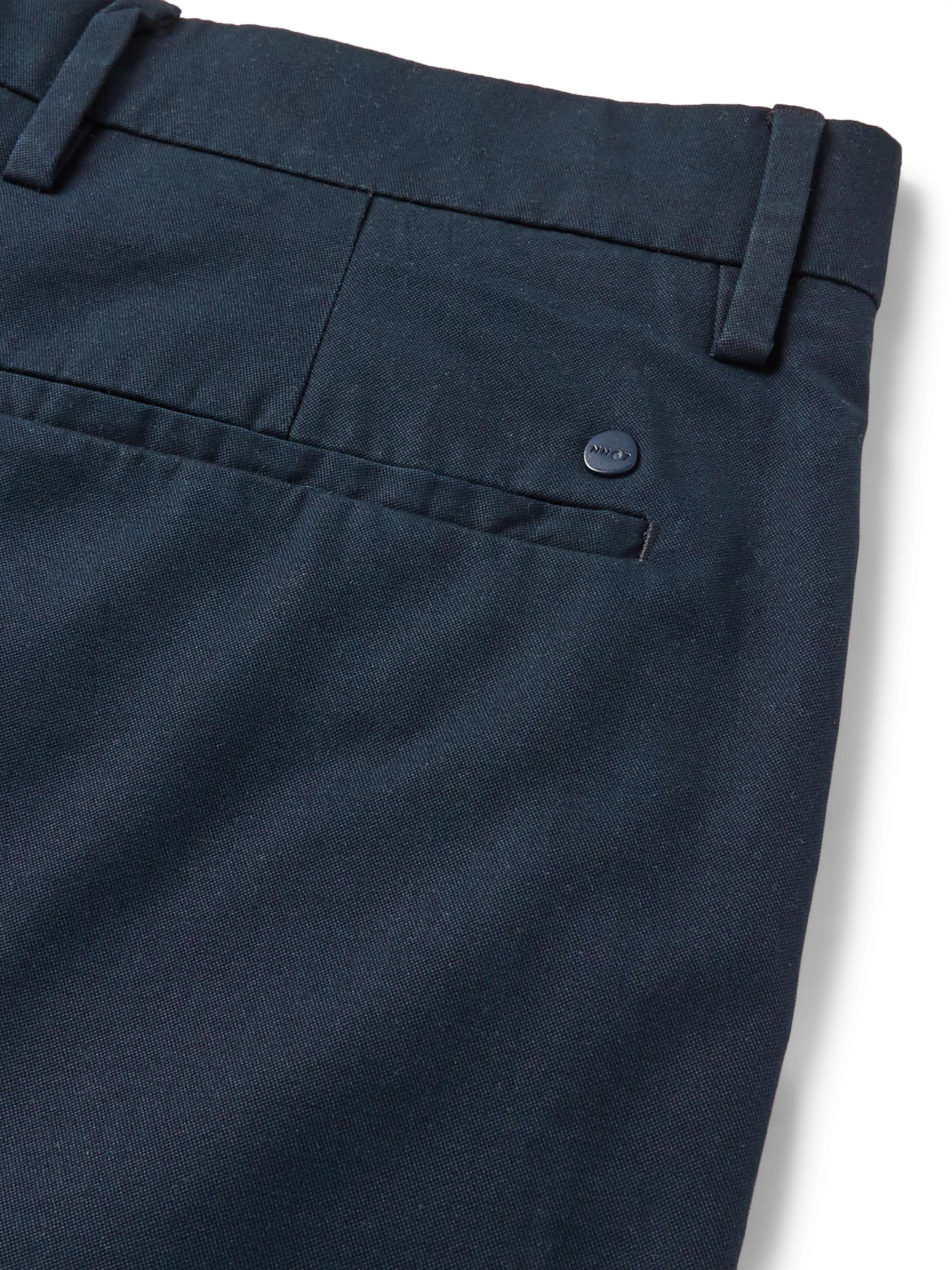 NN07 Theo Tapered Cotton-Blend Twill Chinos