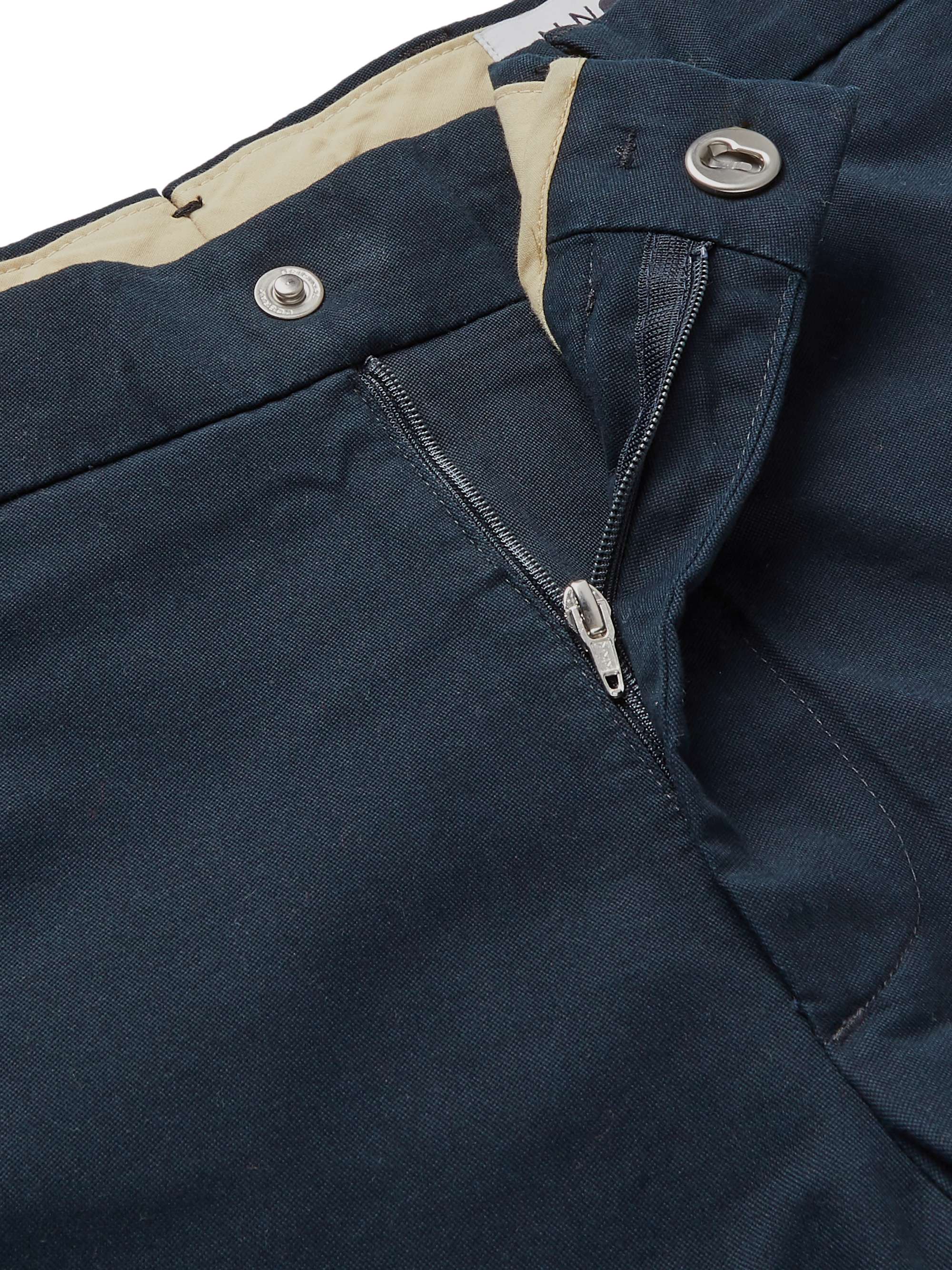 NN07 Theo Tapered Cotton-Blend Twill Chinos