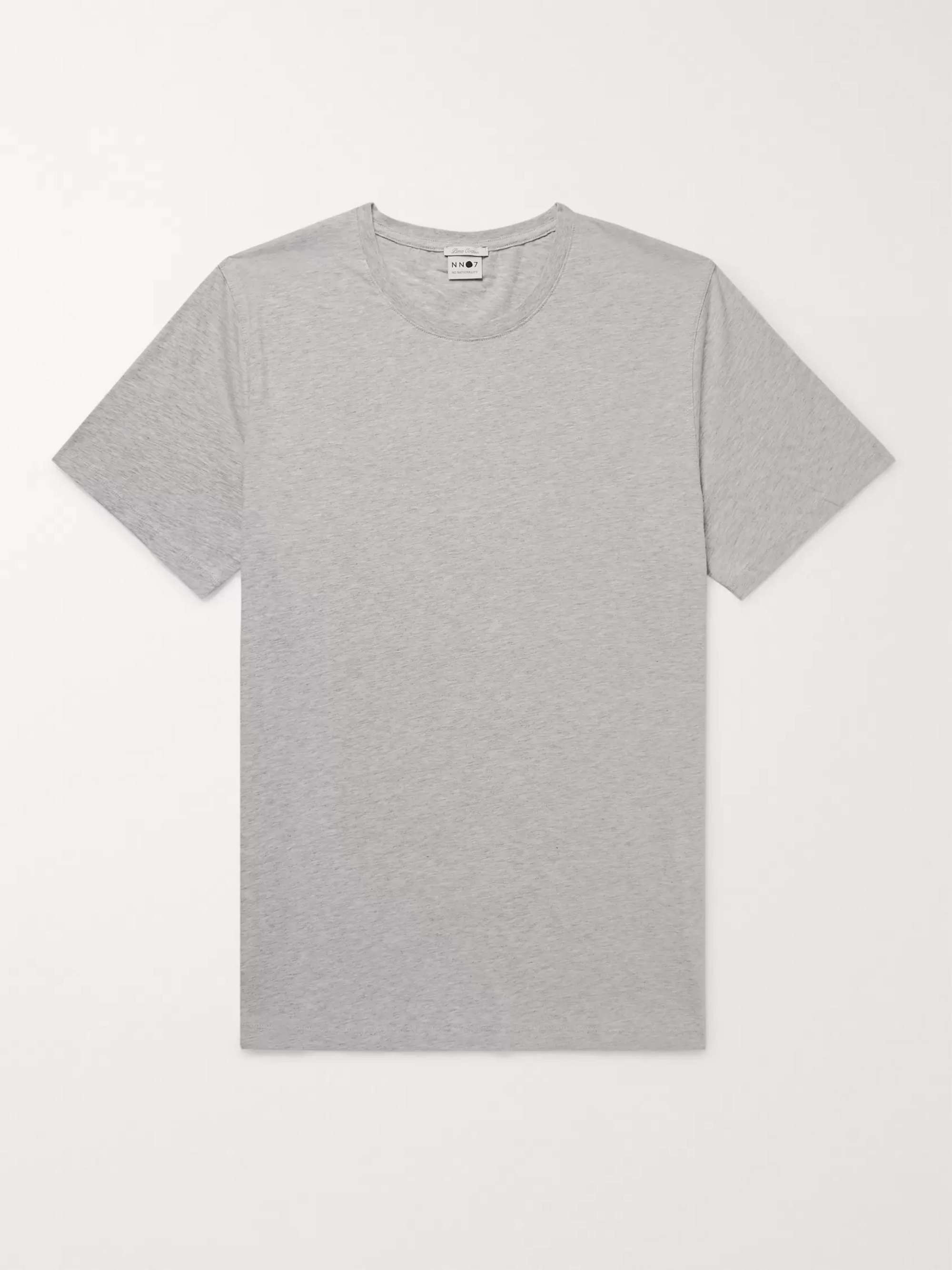 NN07 Mélange Pima Cotton-Jersey T-Shirt