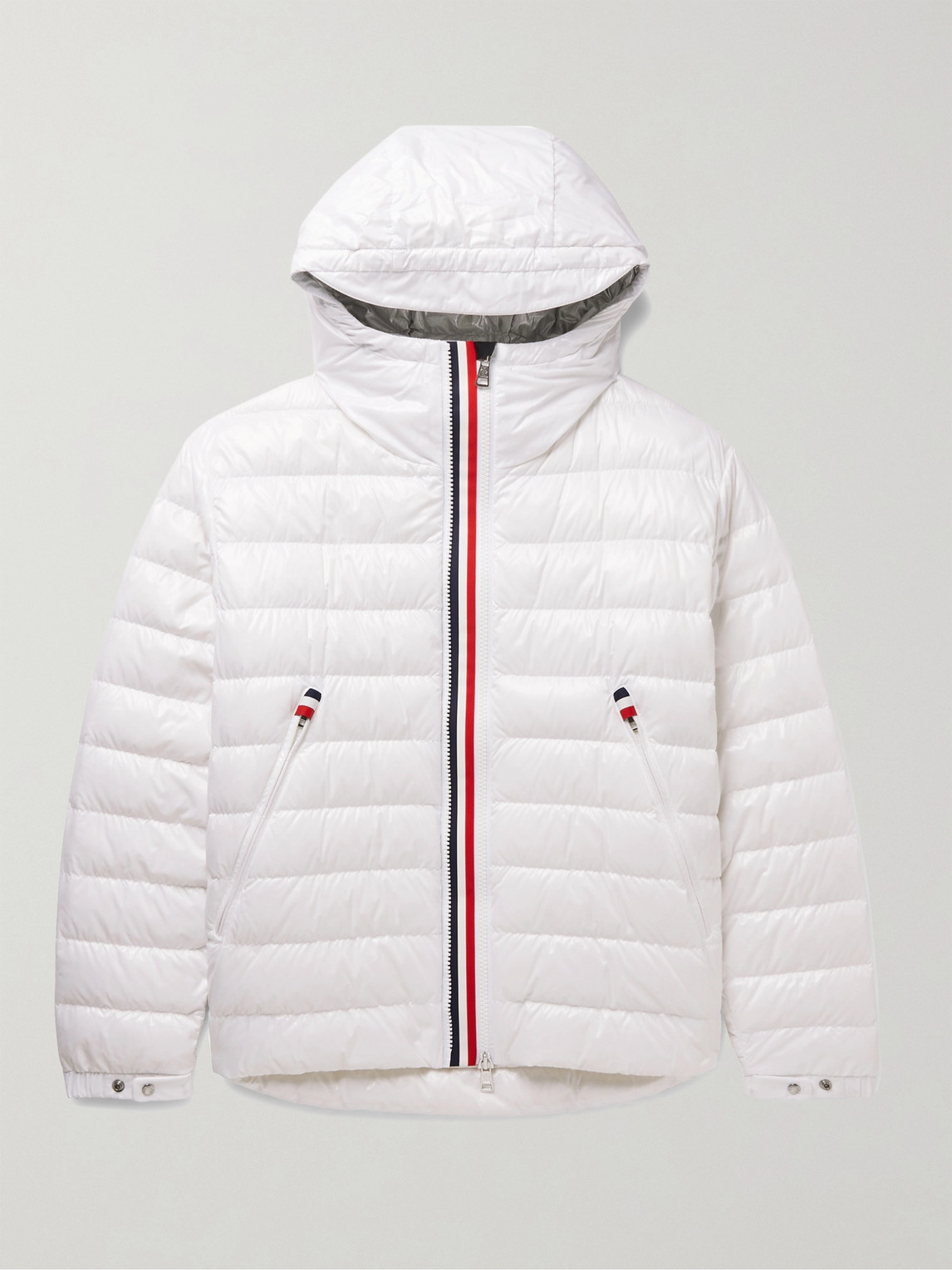 MONCLER BLESLE SLIM-FIT QUILTED SHELL HOODED DOWN JACKET
