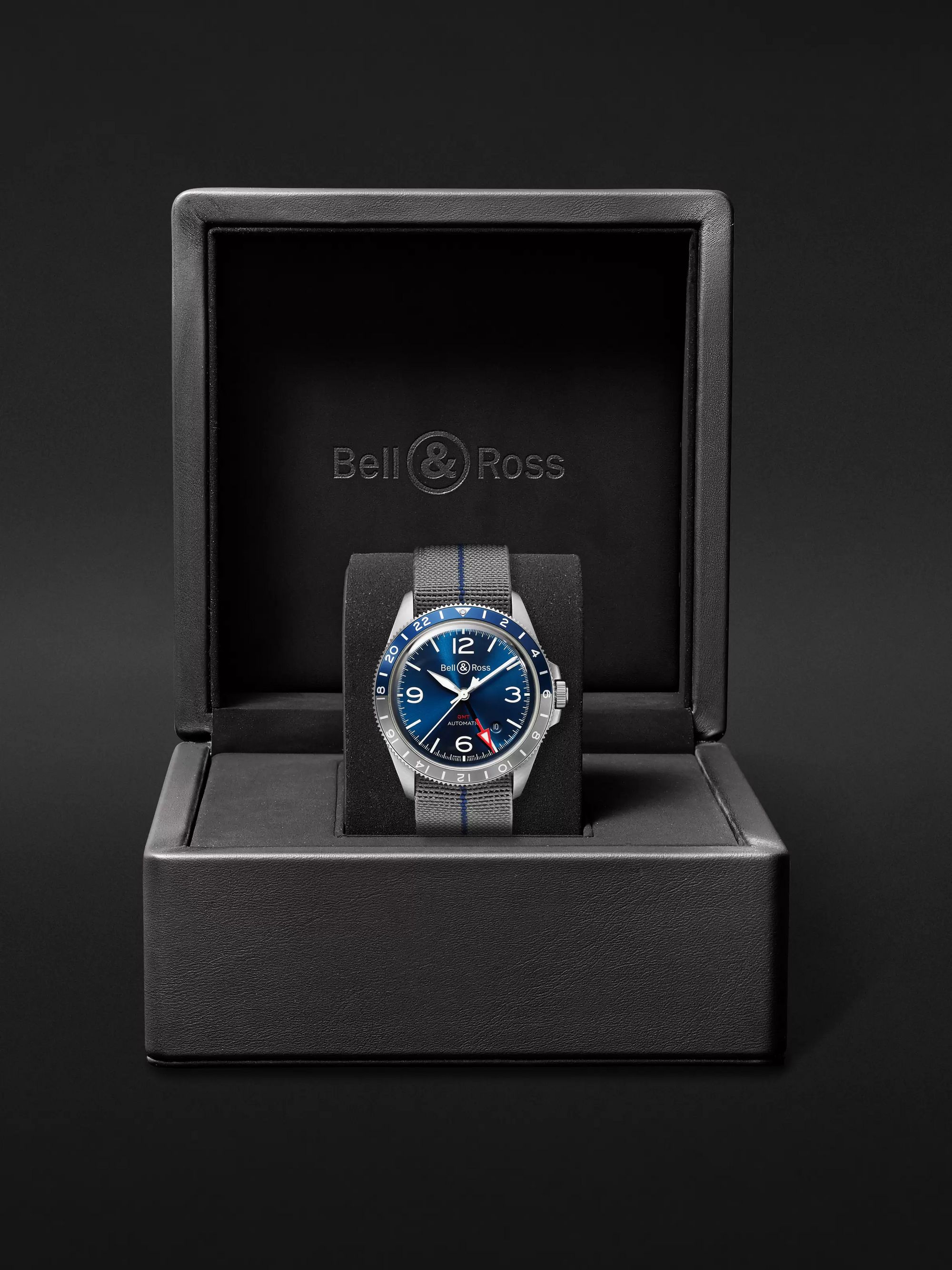 BELL & ROSS BR V2-93 GMT Automatic 41mm Steel Watch