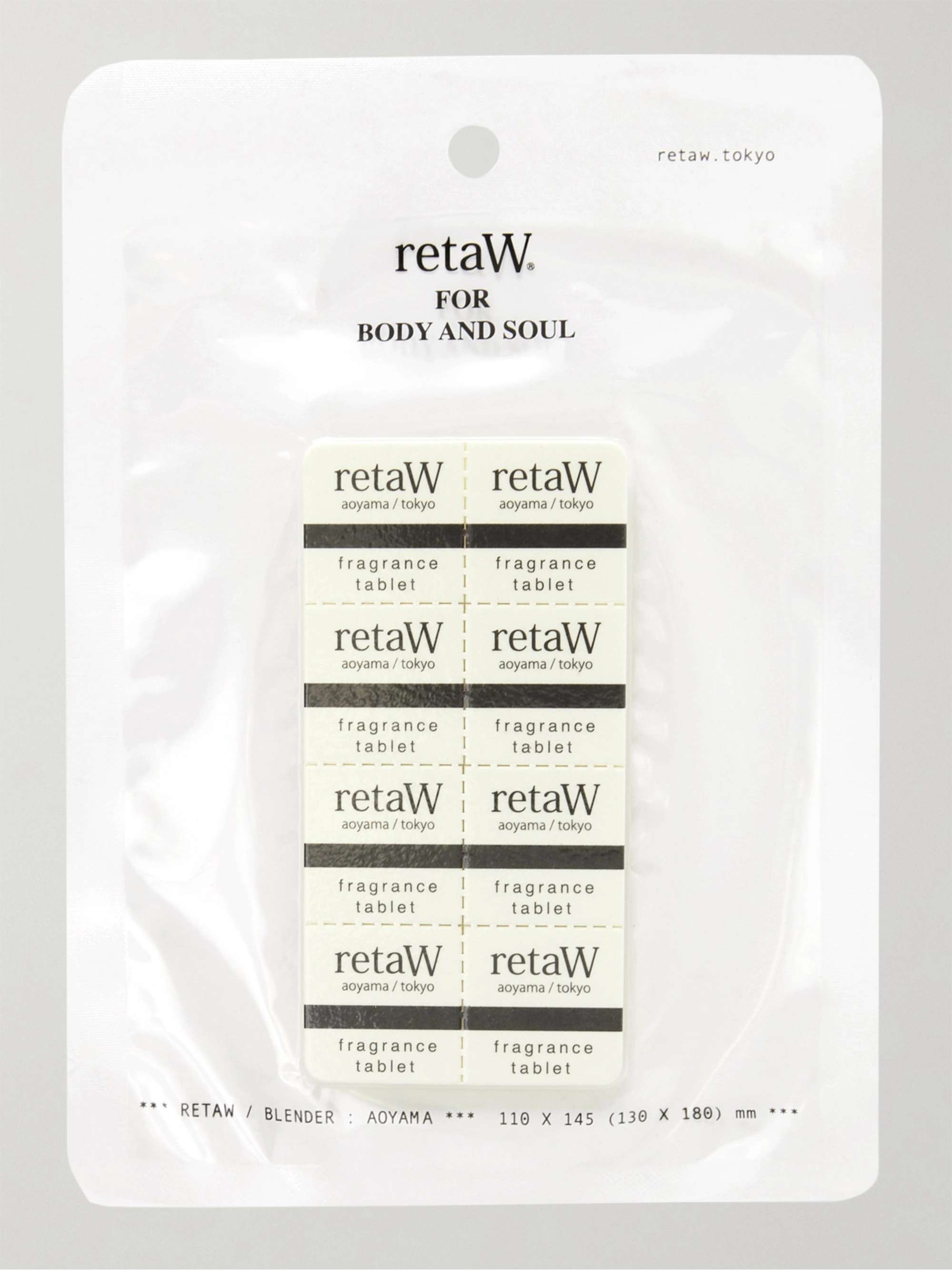 RETAW Fragrance Tablets - Harajuku x 8