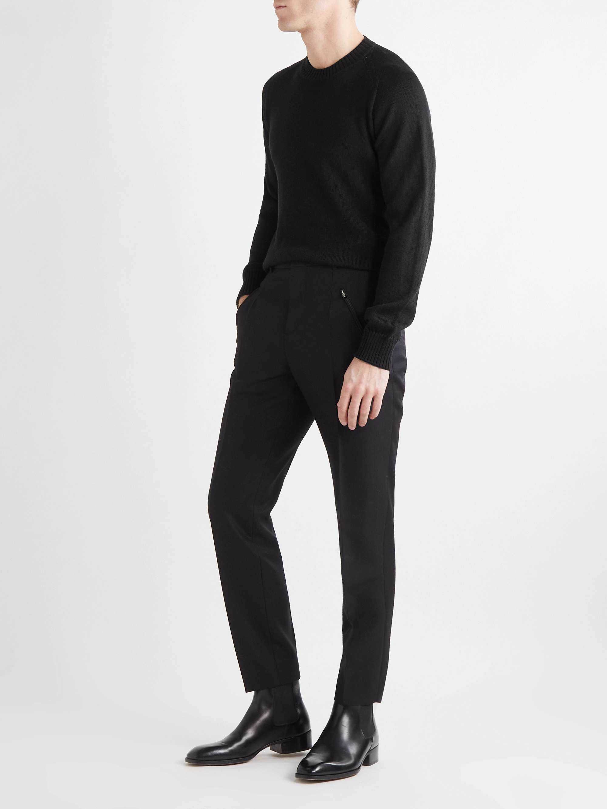 TOM FORD Cotton and Silk-Blend Sweater