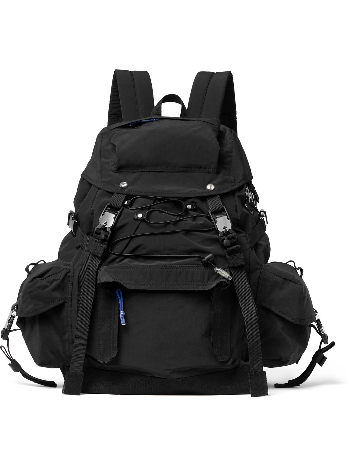 ADER ERROR NYLON AND COTTON-CANVAS BACKPACK