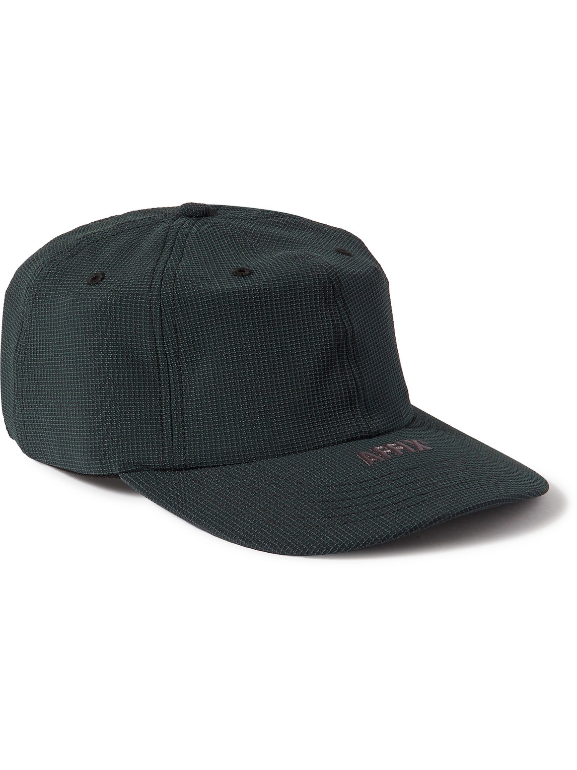 Affix Logo-embroidered Ripstop Baseball Cap In Gray