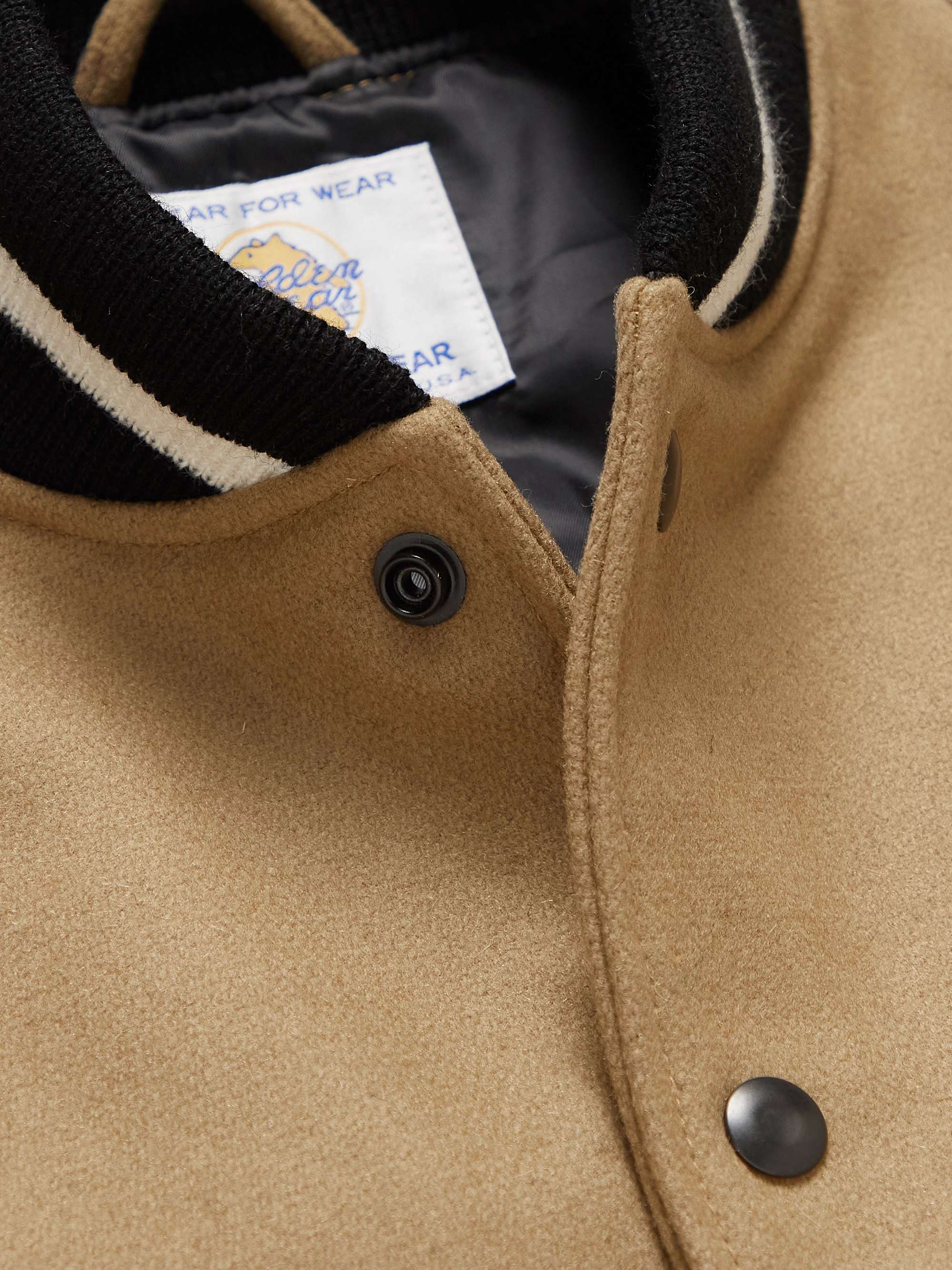 GOLDEN BEAR The Portola Wool-Blend Varsity Jacket