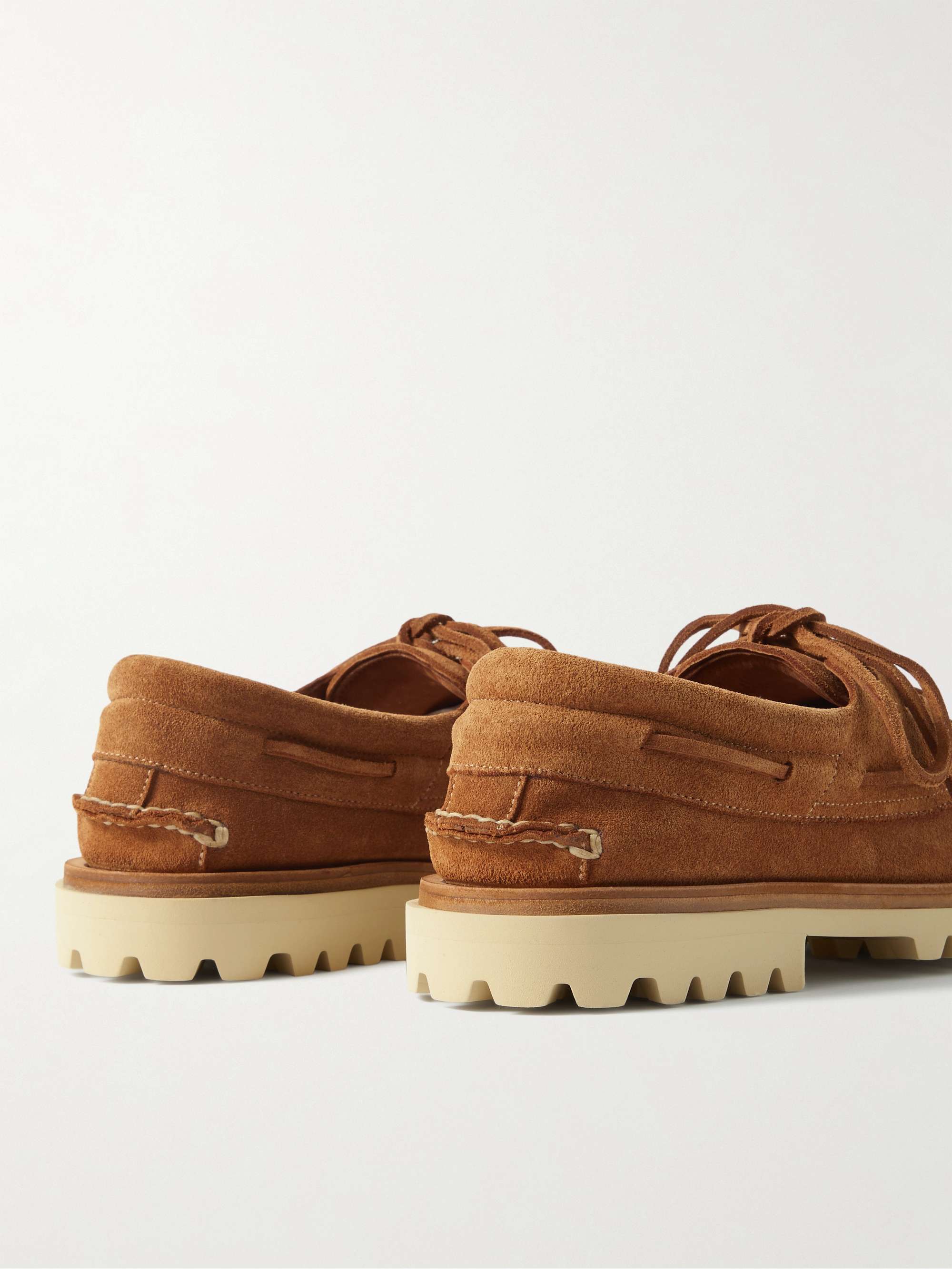 OFFICINE CREATIVE Heritage Suede Boat Shoes