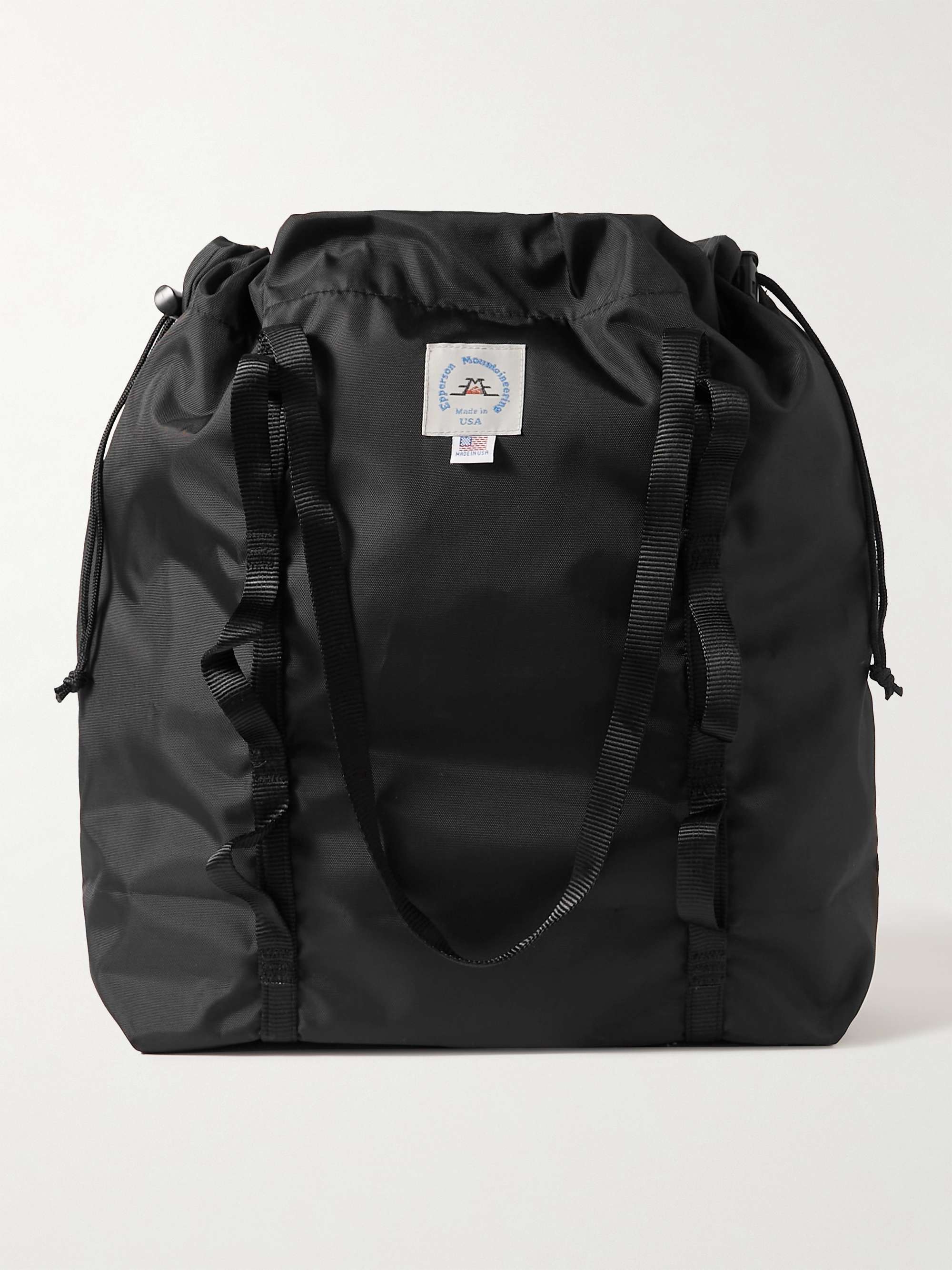 Green Climb Logo-Appliquéd Recycled CORDURA Tote Bag | EPPERSON 