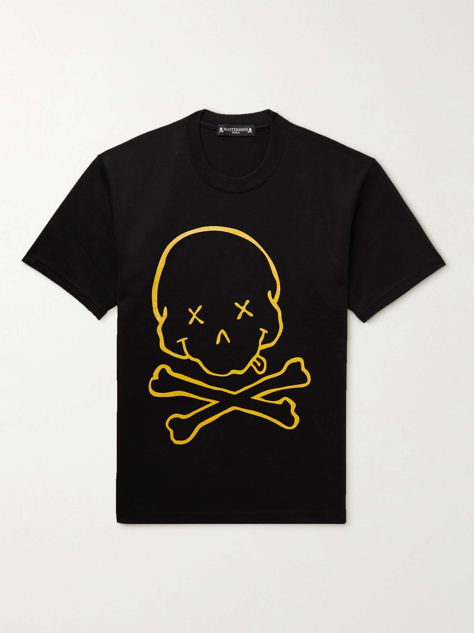 mrporter.com | Glittered Logo-Print Cotton-Jersey T-Shirt