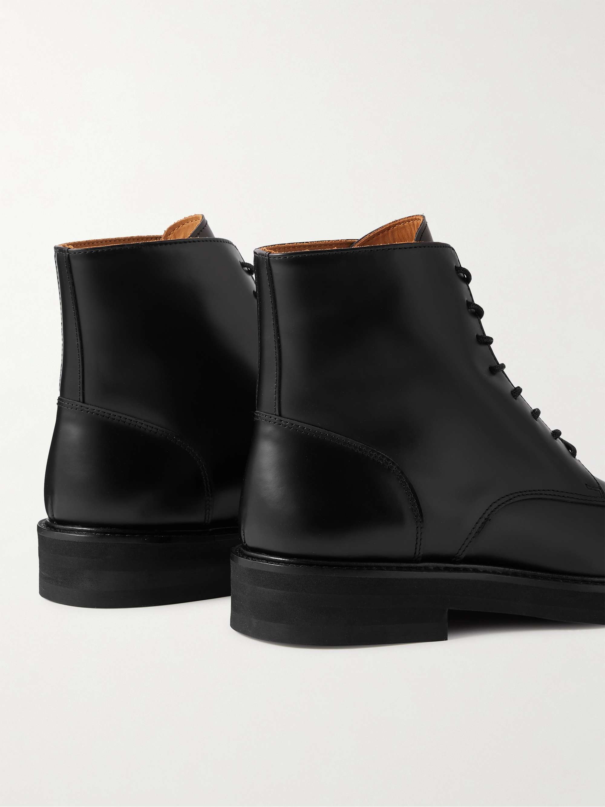 MR P. Jacques Glossed-Leather Boots