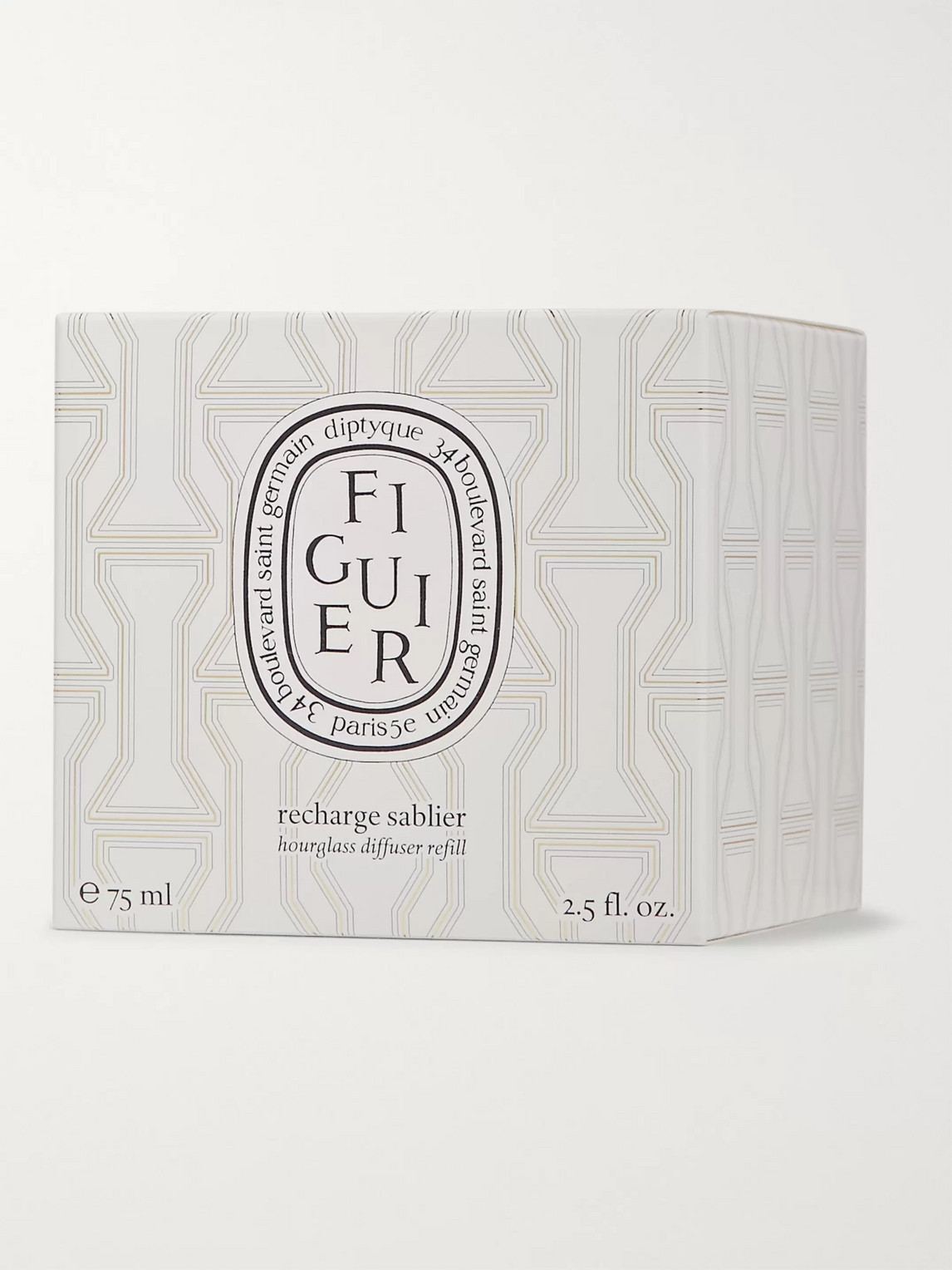 Diptyque Figuier Hourglass Diffuser Refill, 75ml In Colorless