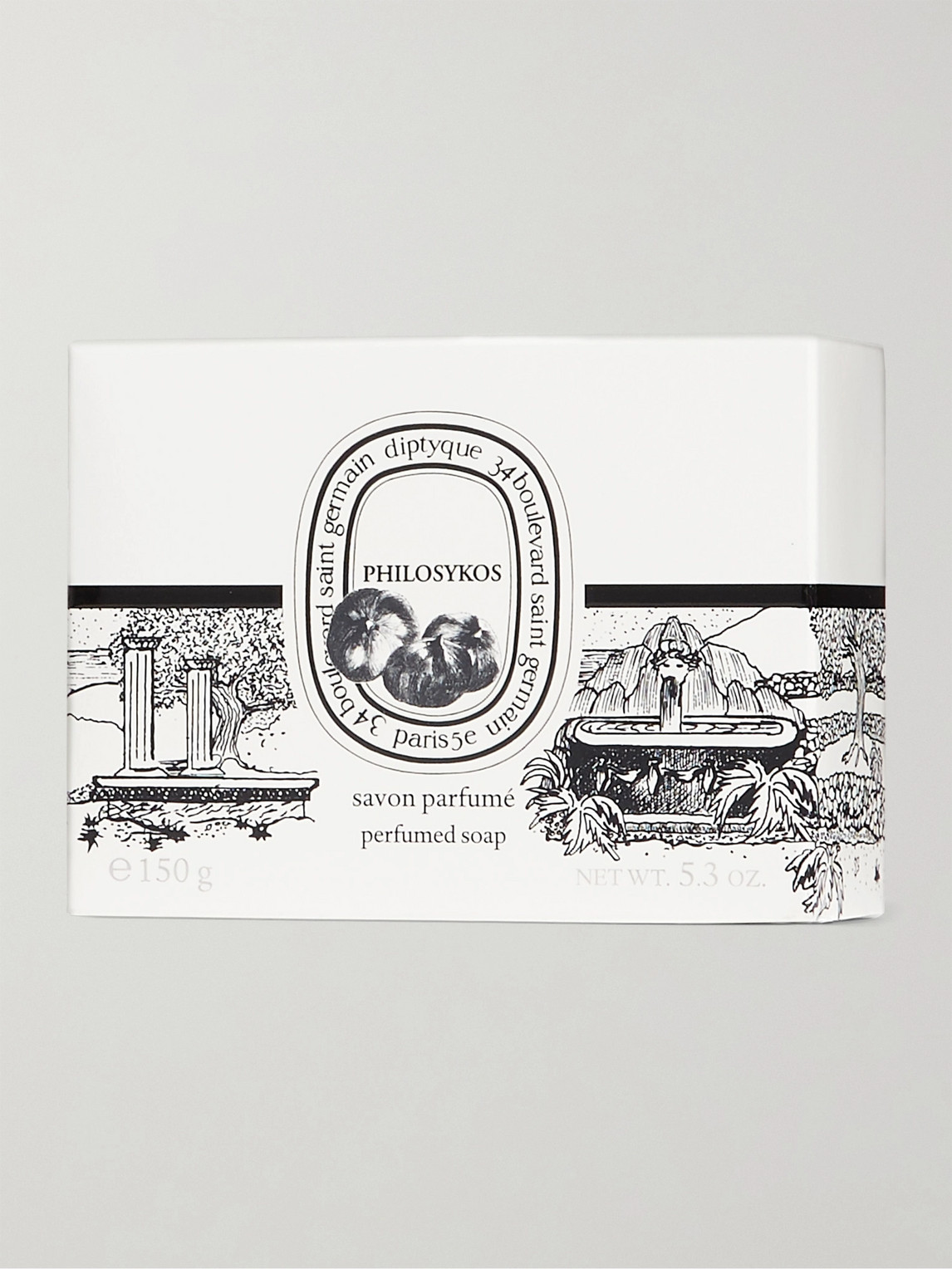 Diptyque Philosykos Scented Soap (150g) In White