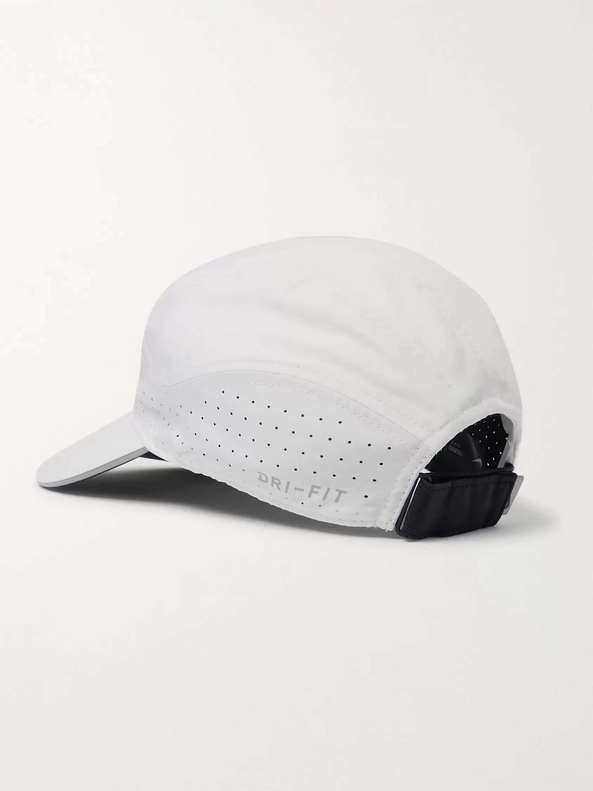 NIKE RUNNING AeroBill Tailwind Perforated Recycled Dri-FIT Baseball Cap