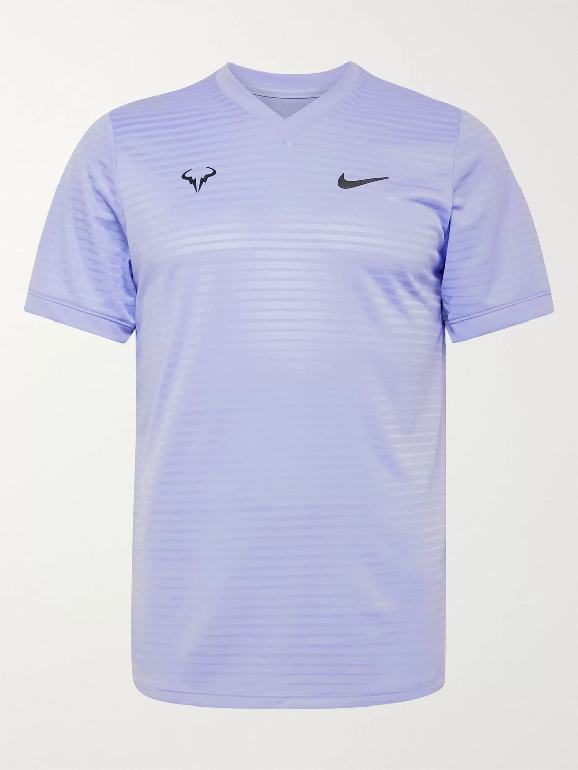 Nike Rafa Challenger Men's Short-sleeve Tennis Top (purple Pulse) - Clearance Sale In Purple Pulse,black