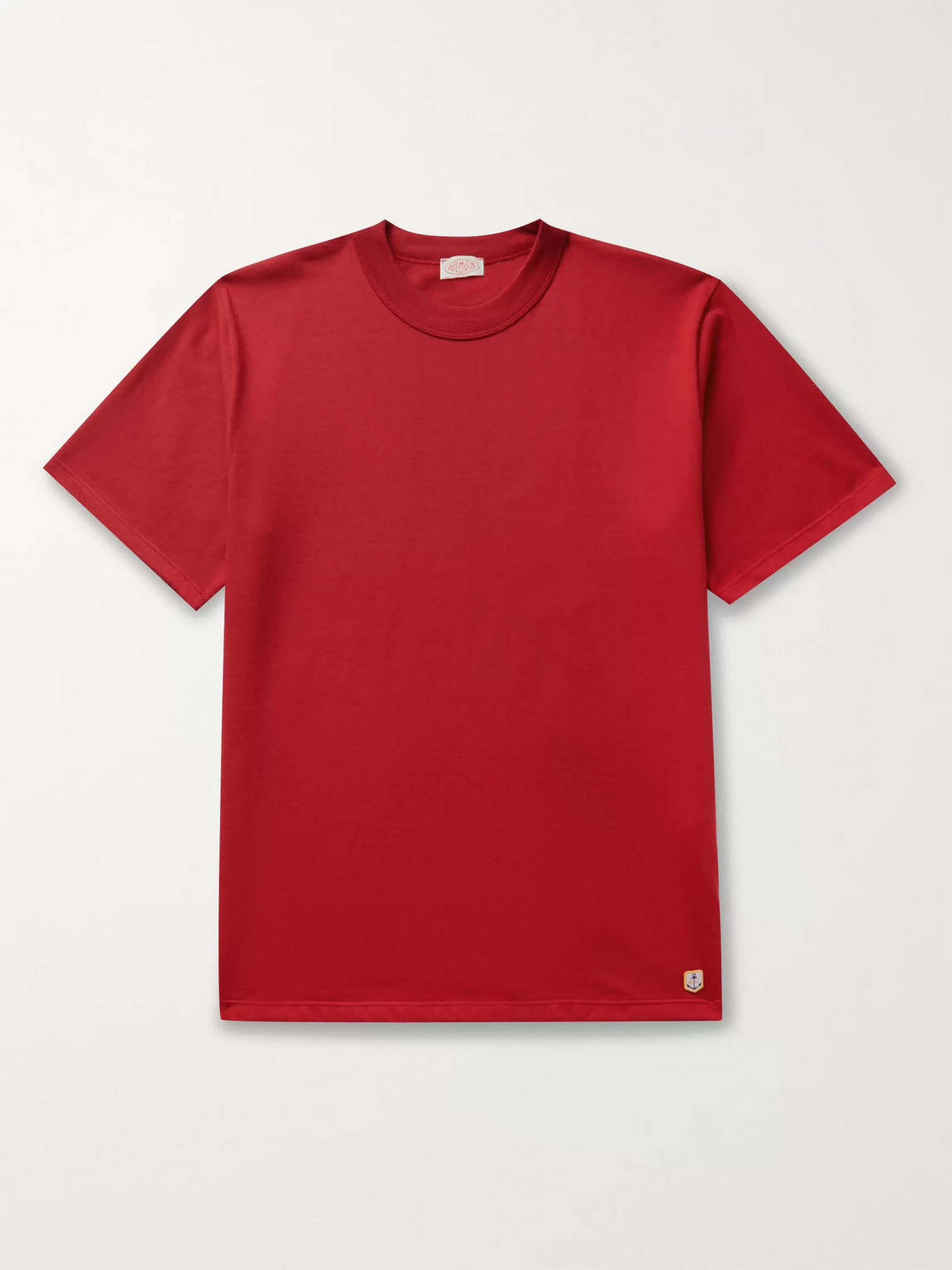 Armor-lux Cotton-jersey T-shirt In Red