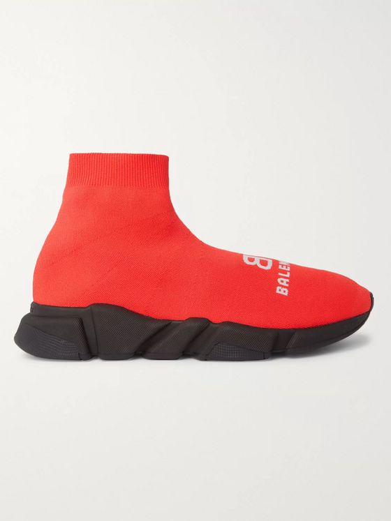 balenciaga sock sneakers red