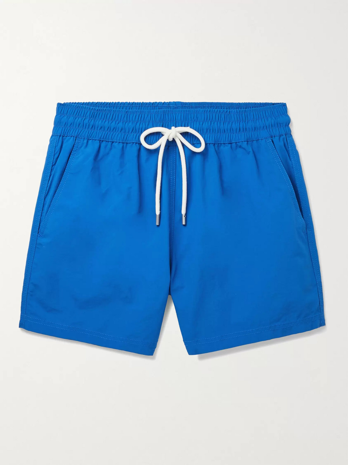 Atalaye Fregate Short-length Swim Shorts In Blue