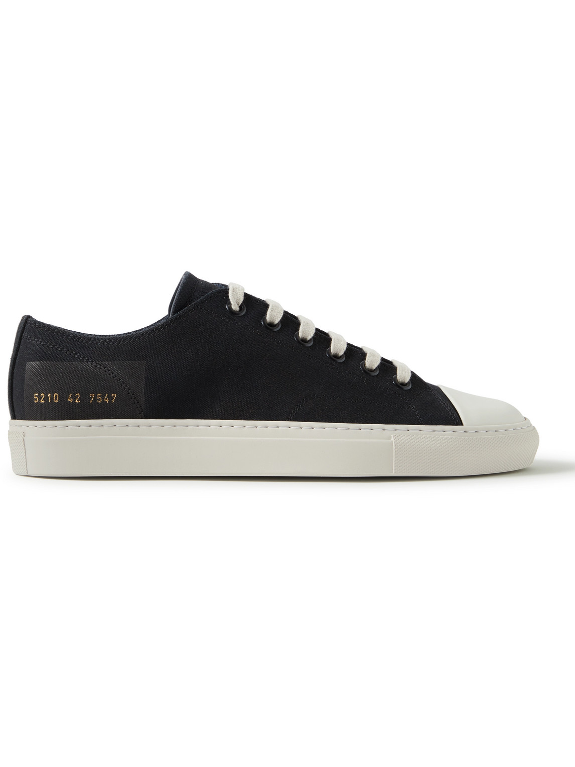 Tournament Low Rubber-Trimmed Canvas Sneakers