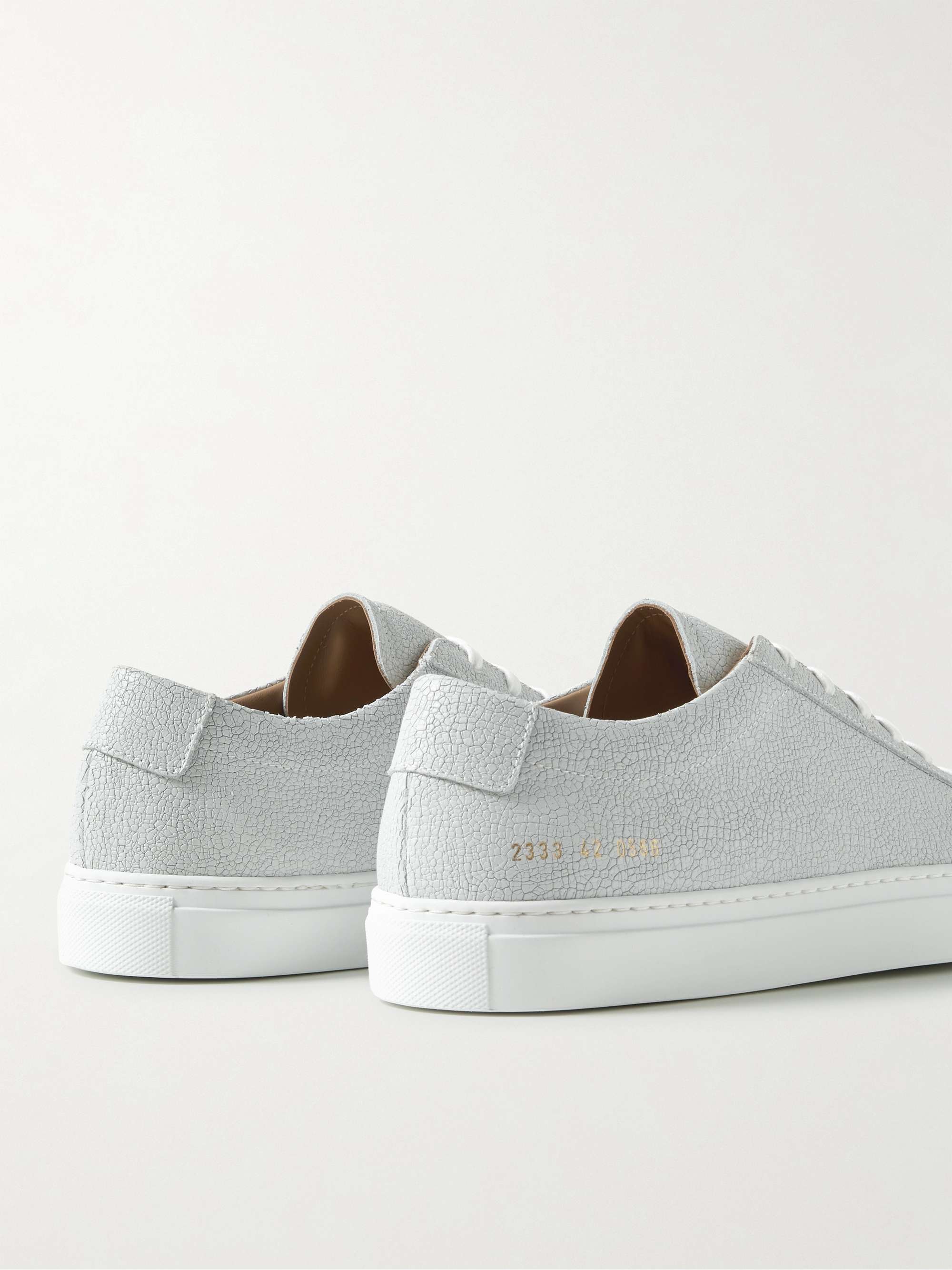 COMMON PROJECTS Achilles Cracked-Leather Sneakers