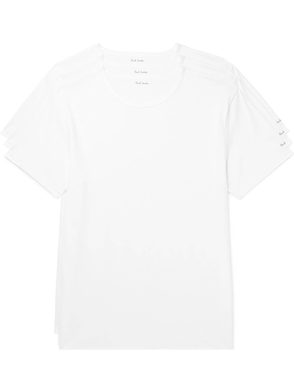 Paul Smith Three-Pack Slim-Fit Cotton-Jersey T-Shirts