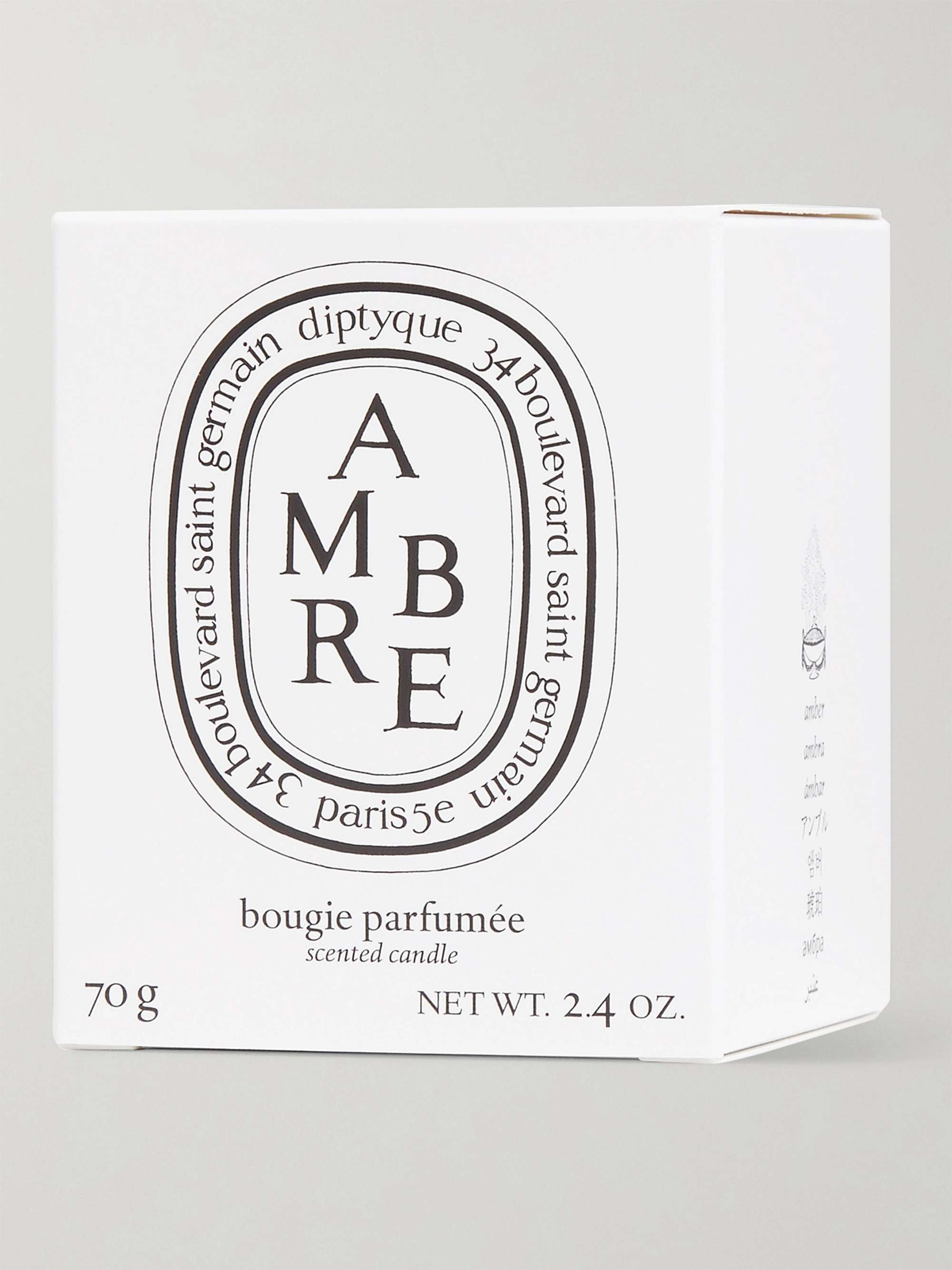 DIPTYQUE Ambre Scented Candle, 70g