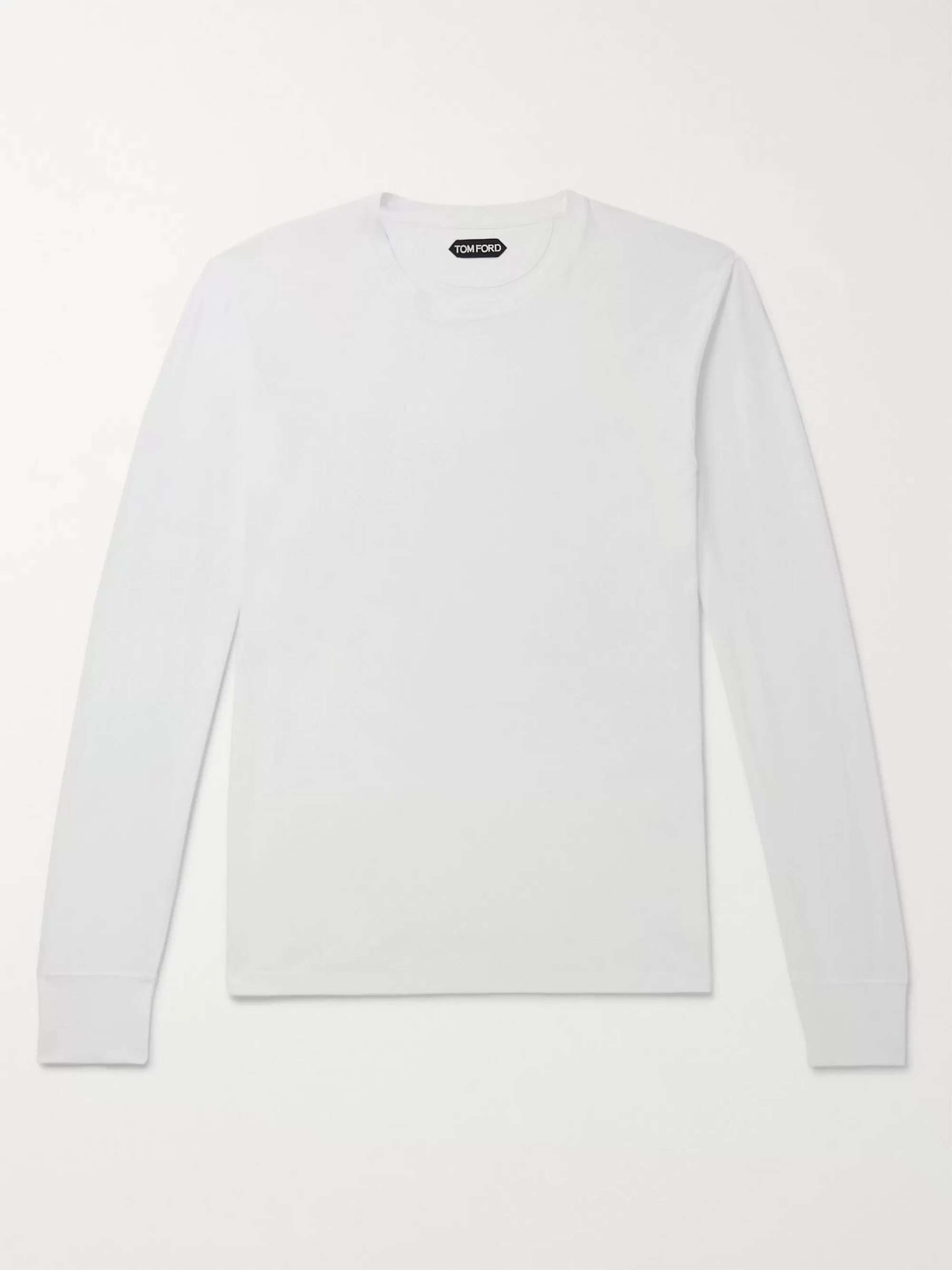 TOM FORD Lyocell and Cotton-Blend T-Shirt