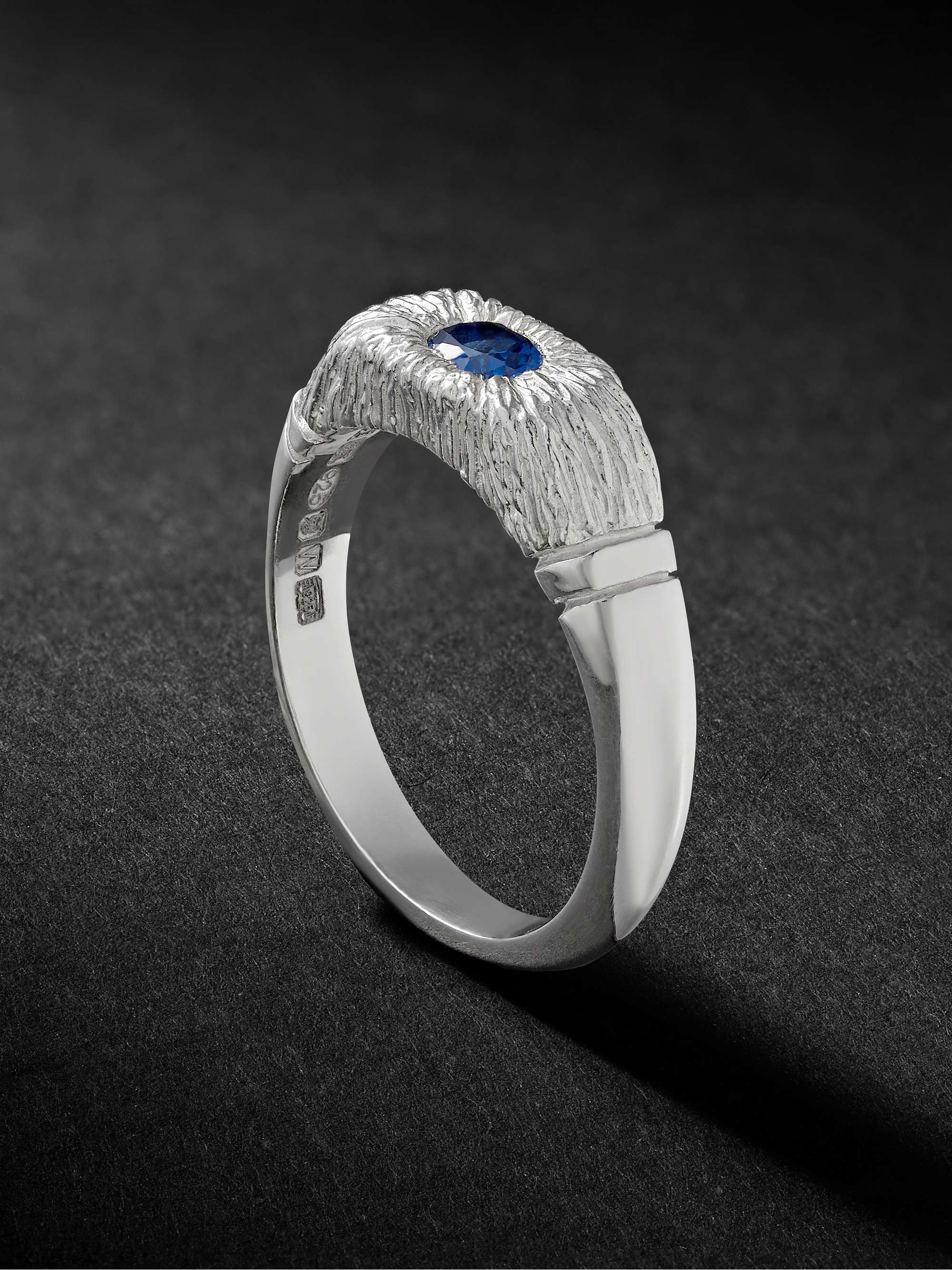 BLEUE BURNHAM Sterling Silver Sapphire Ring